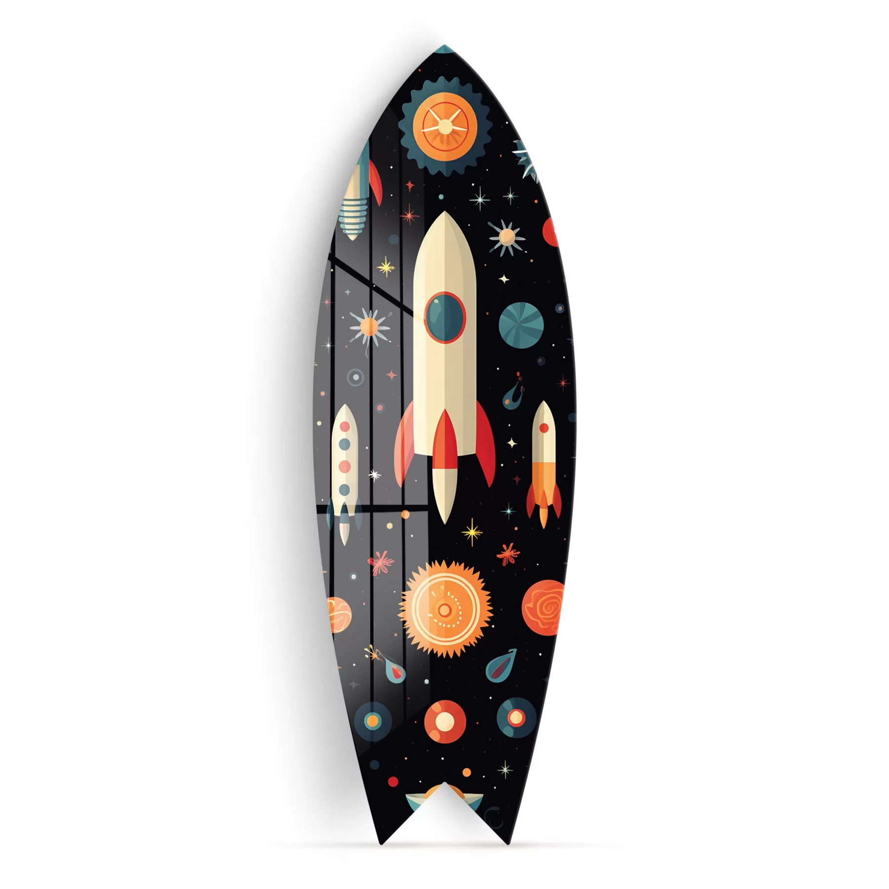 Picture of Decovetro ST 4043 Dekoratif Cam Sörf Tahtası 33x100 Cm