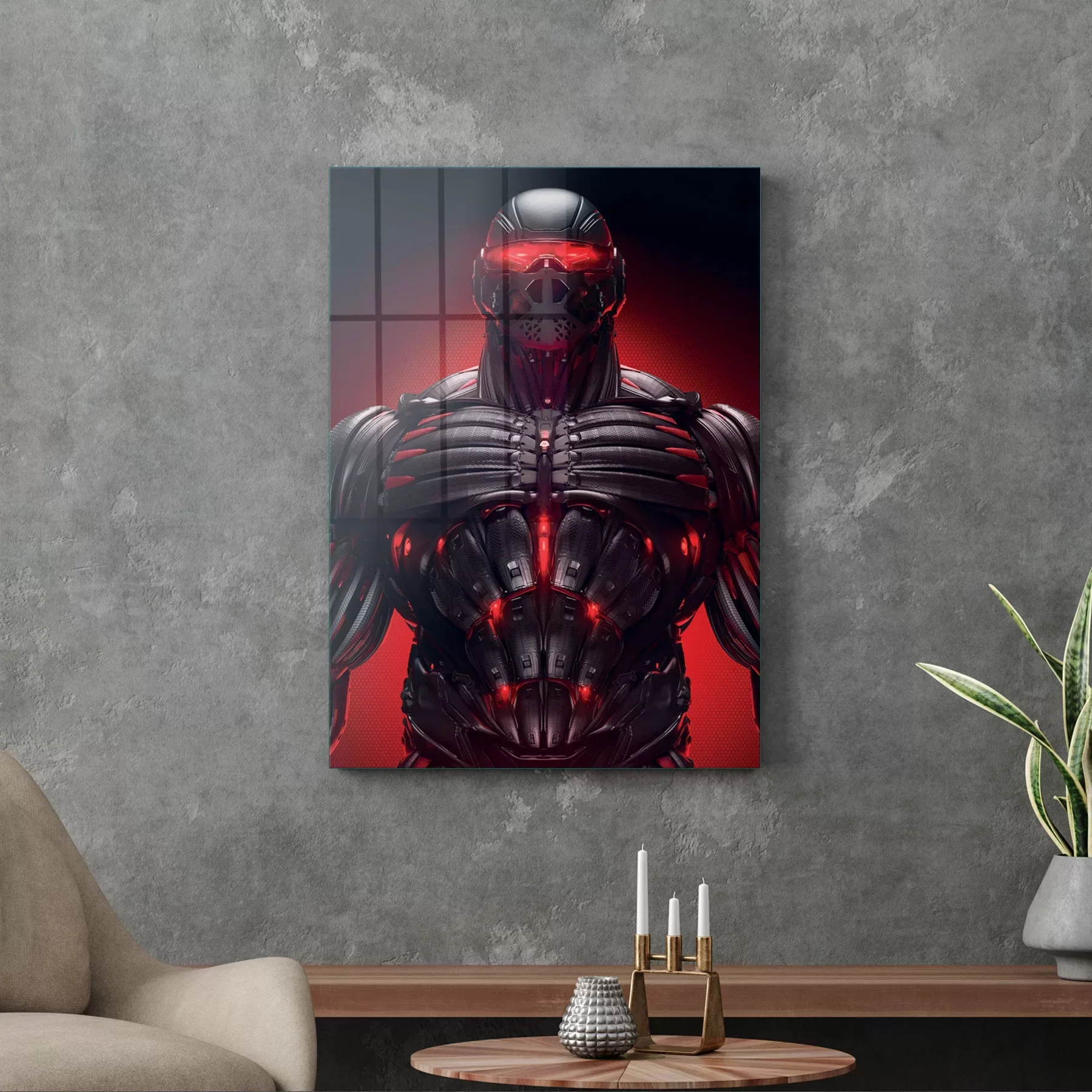 Picture of Decovetro Cam Tablo Crysis Nano Suite 30x40 cm