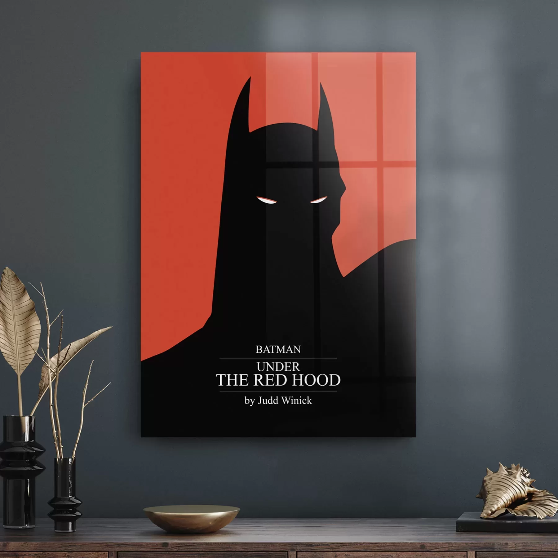 Picture of Decovetro Cam Tablo Batman Red Hood 30x40 cm