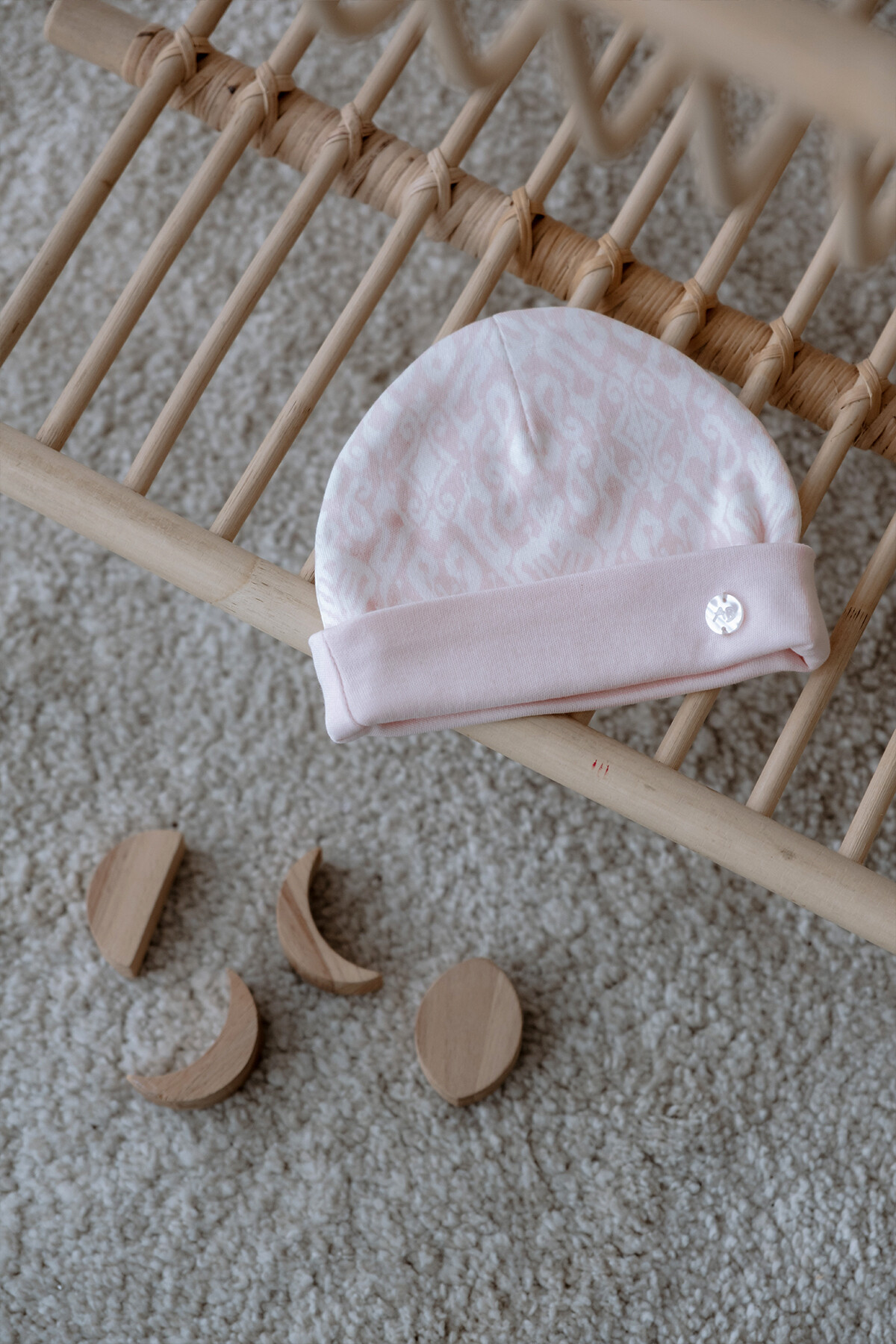 Picture of Yenidoğan Şapka - İkat / Pembe