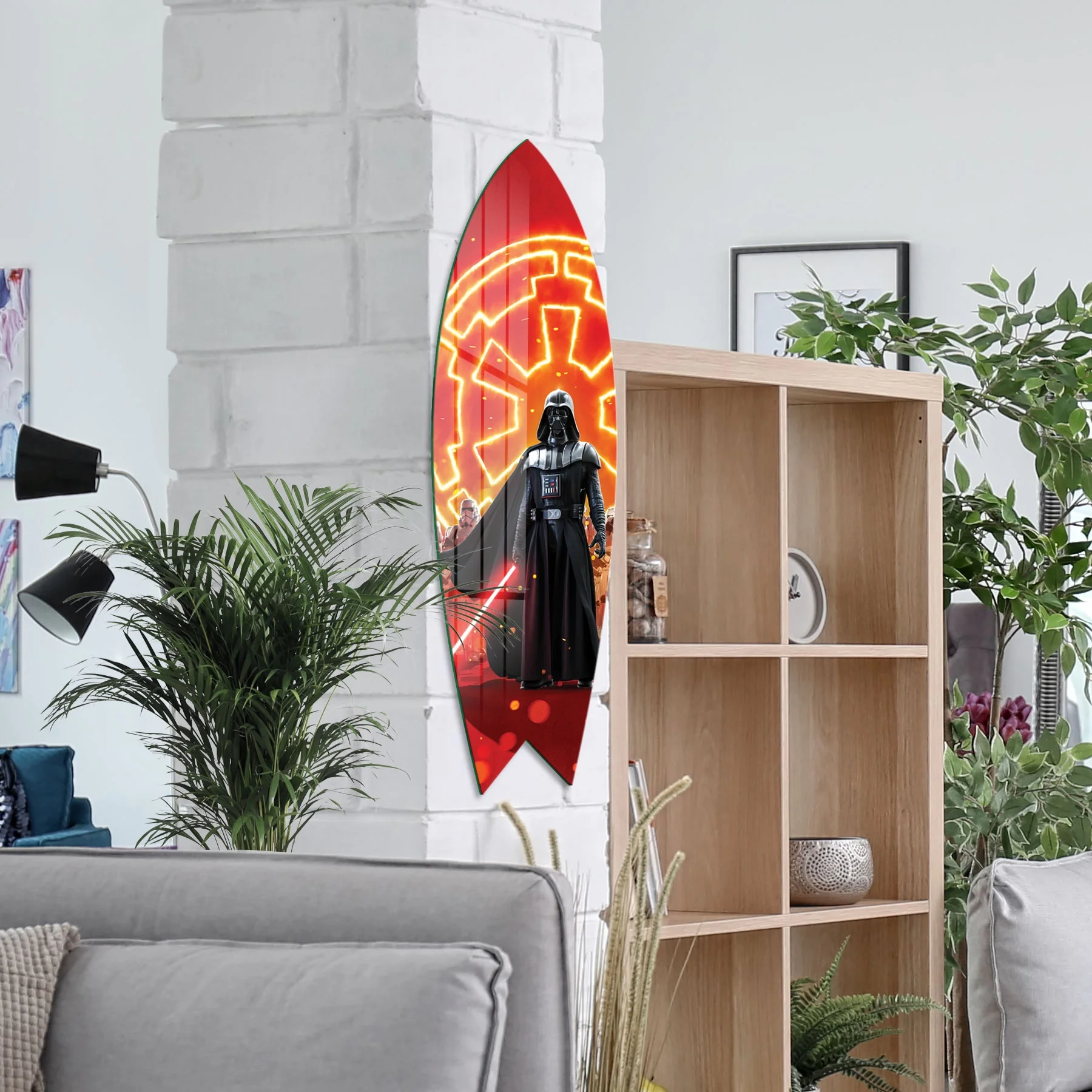 Picture of Decovetro ST 4046 Dekoratif Cam Sörf Tahtası 33x100 Cm