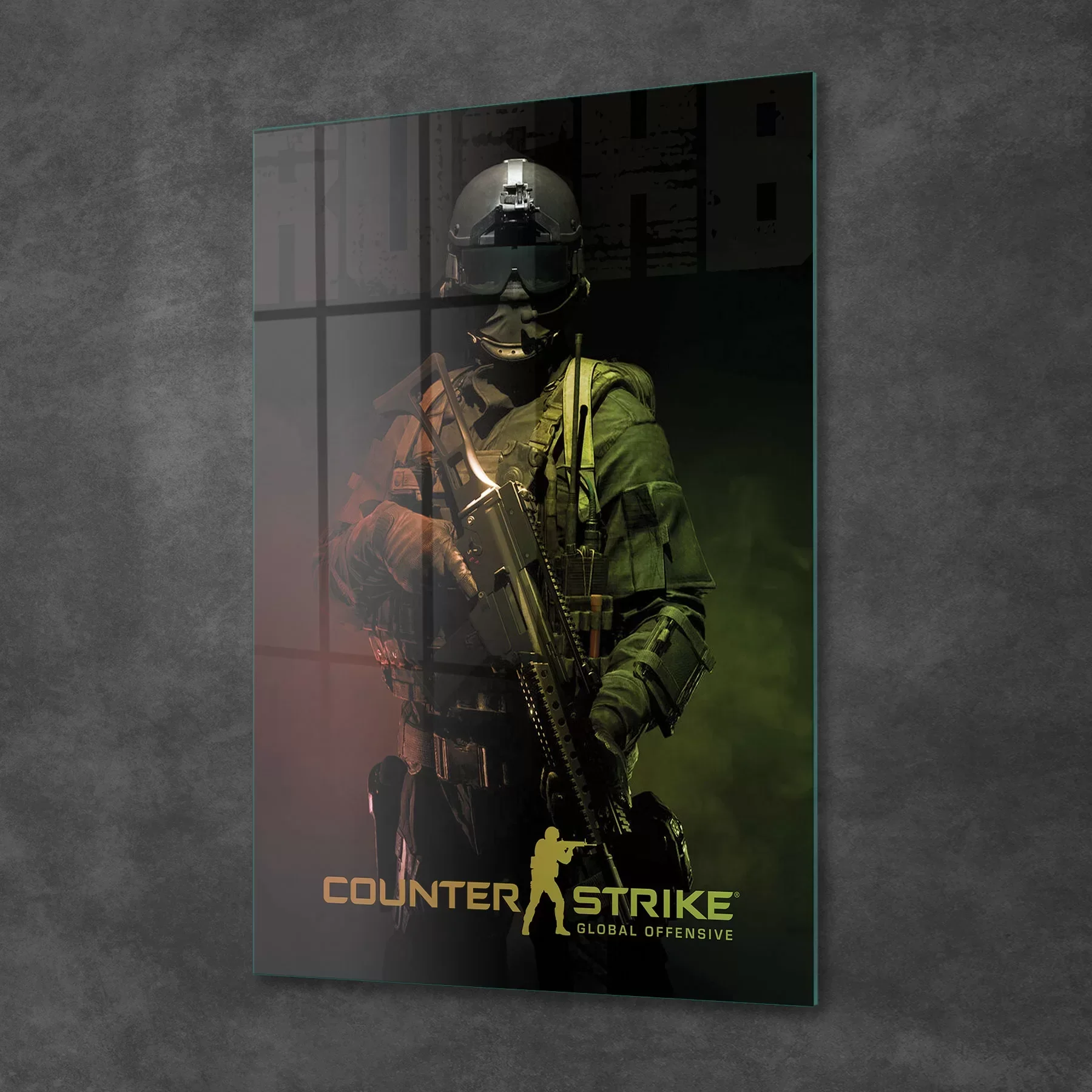 Picture of Decovetro Cam Tablo Counter Strike CT Poster 70x100 cm