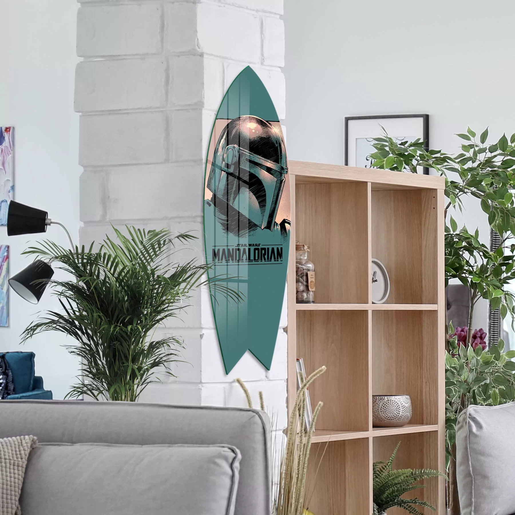 Picture of Decovetro ST 4048 Dekoratif Cam Sörf Tahtası 33x100 Cm