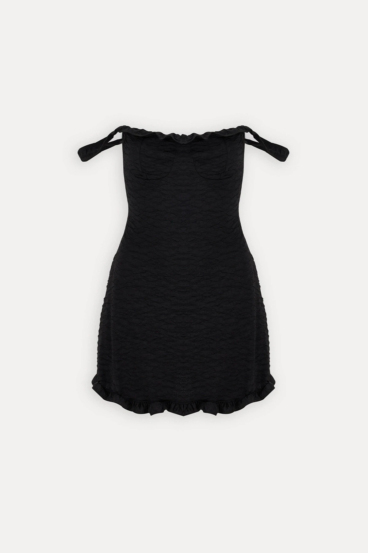 Picture of Black Strappy Mini Dress