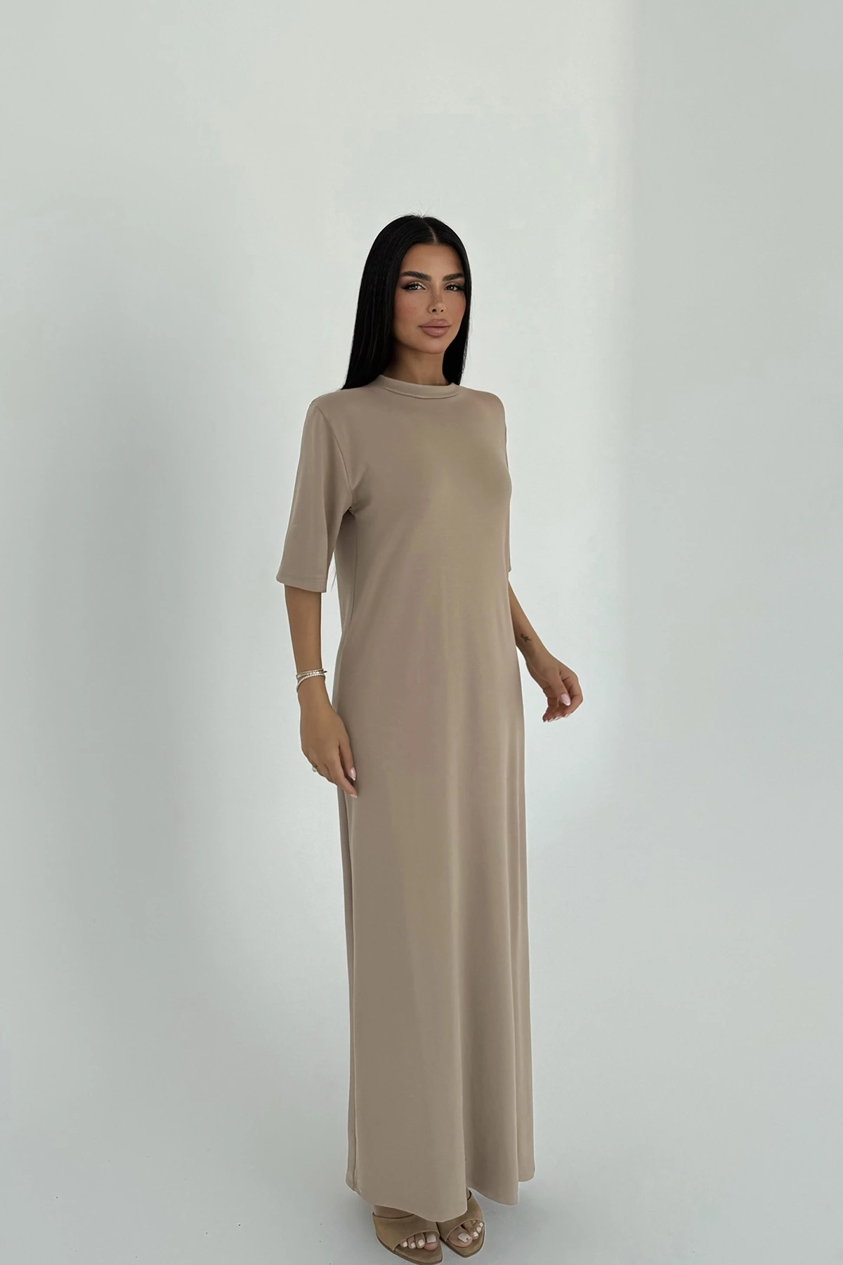 Picture of Beige Roland Long Dress