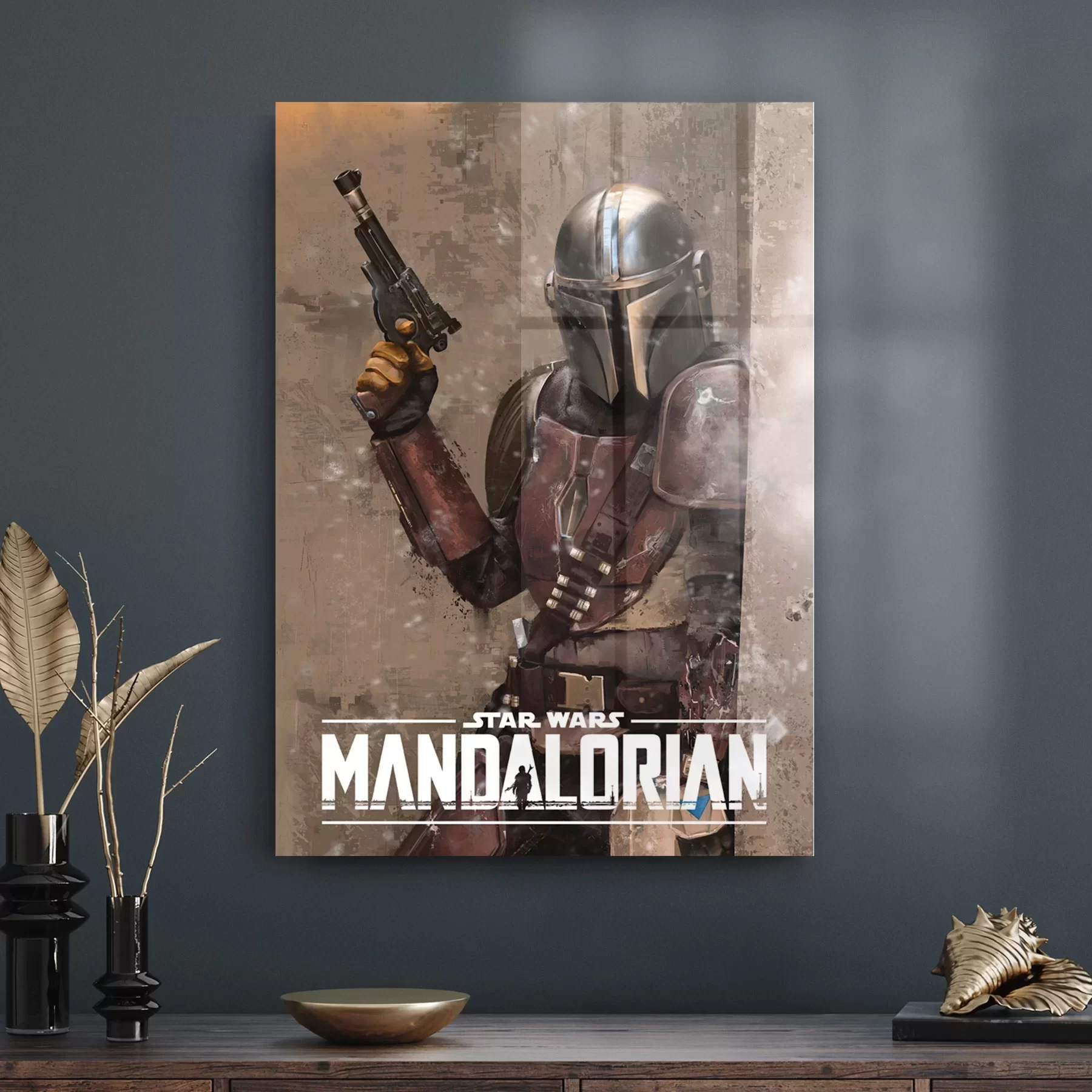 Picture of Decovetro Cam Tablo Mandalorian Poster 70x100 cm