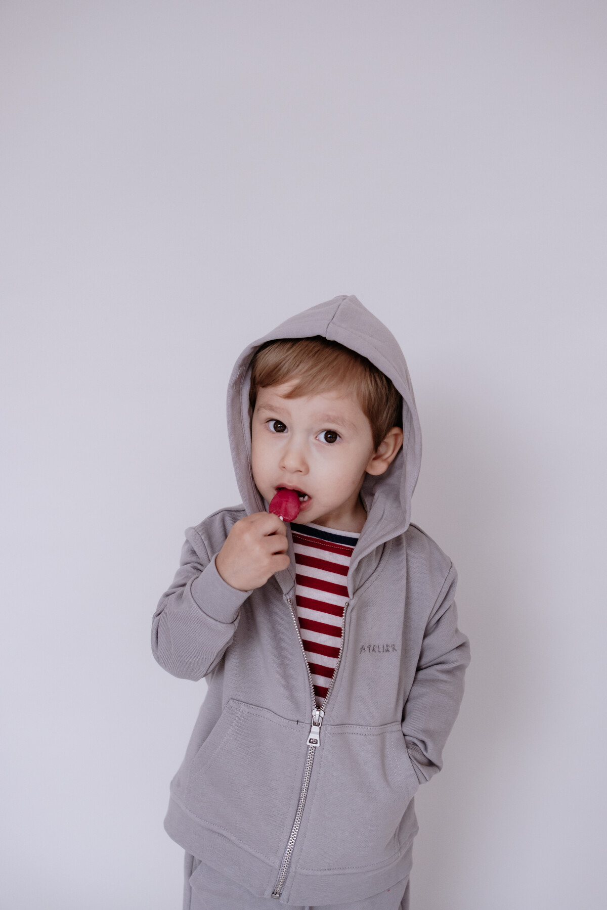 Picture of Uzun Kollu T-Shirt / Bordo Çizgili