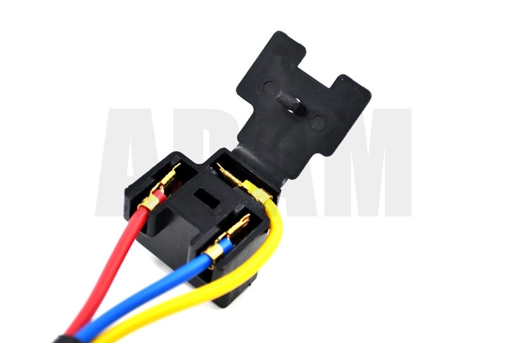 Picture of H4 Ampul Duy Atom Far Fişi 1,5mm² Kablolu Hs1 Soket