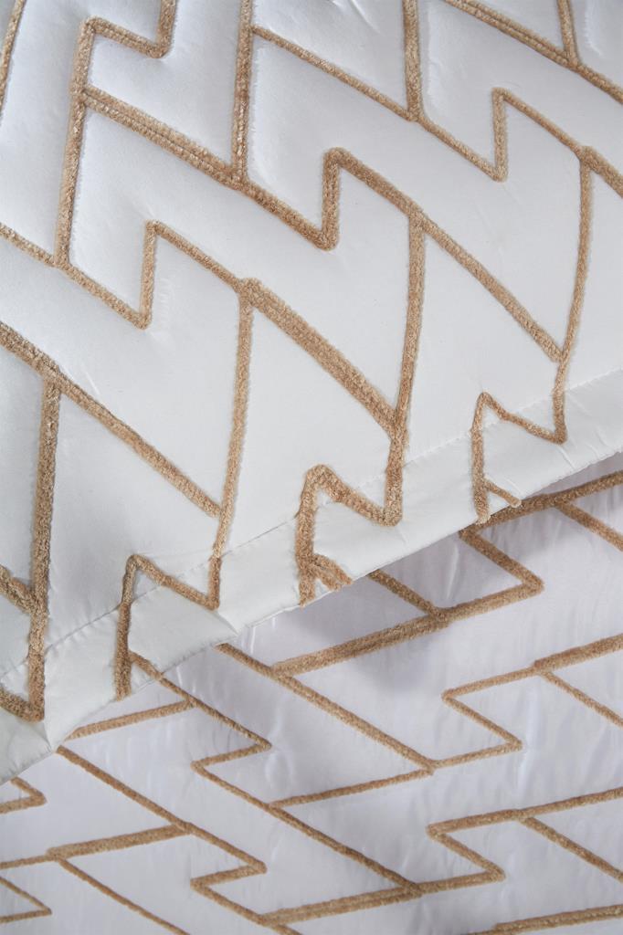 Picture of Maria Kapitoneli Tek Kişilik Yatak Örtüsü 180x240 Krem - Bej