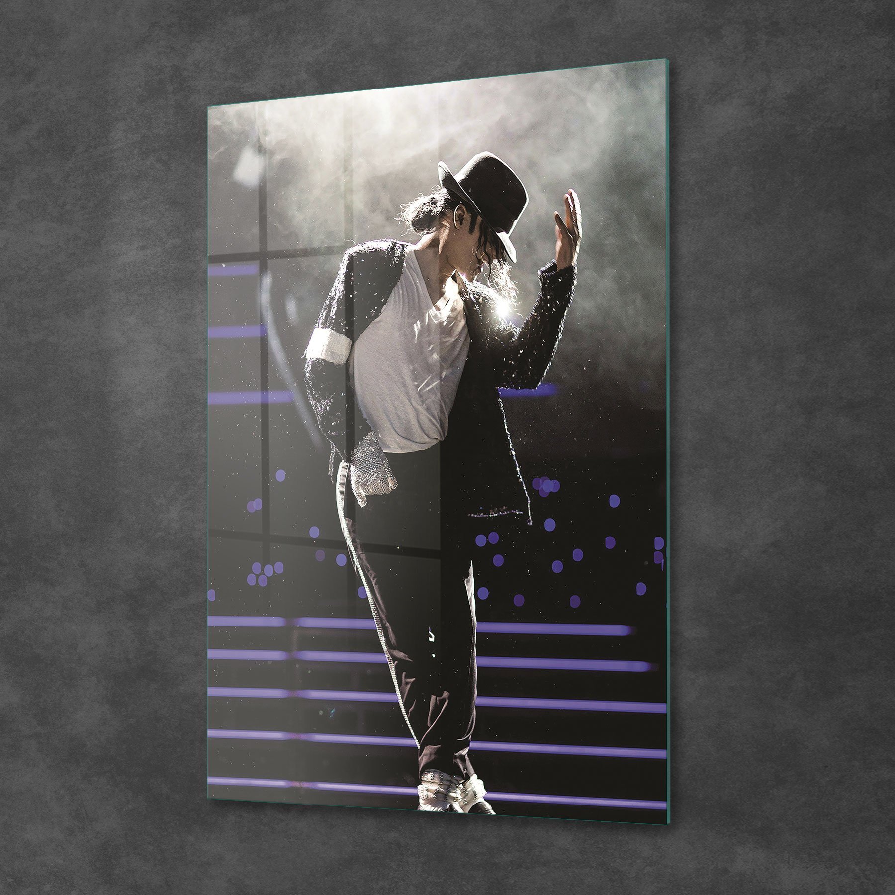 Picture of Decovetro Michael Jackson Dans Cam Tablo 50x70 cm