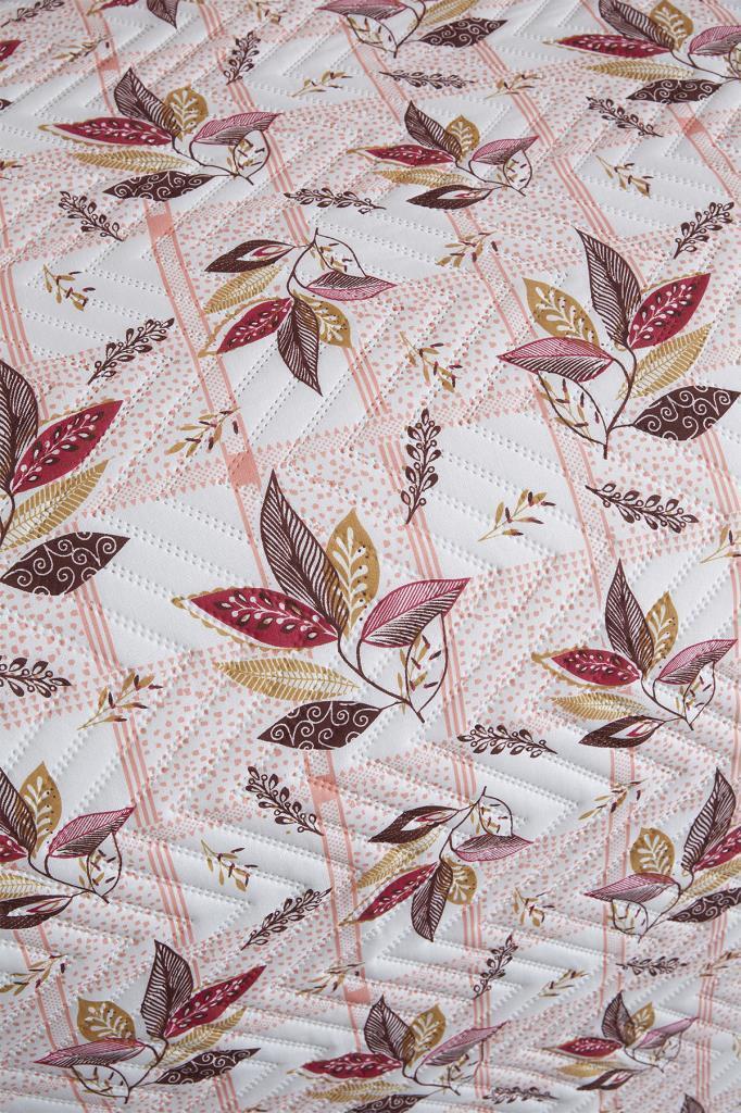 Picture of Ultrasonik Kapitoneli Zambak Çift Kişilik Yatak Örtüsü