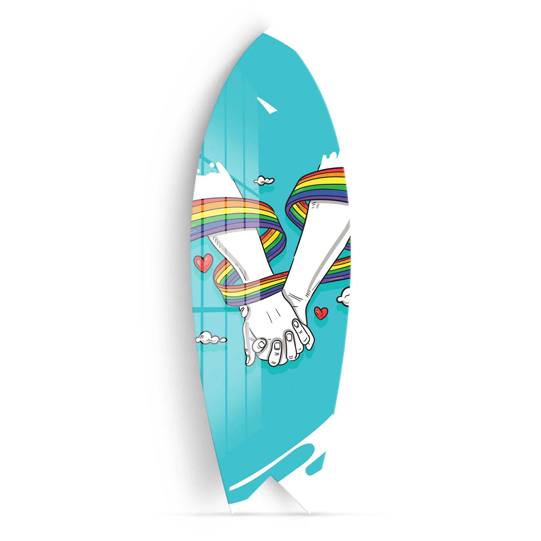 Picture of Decovetro ST 4068 Dekoratif Cam Sörf Tahtası 33x100 Cm