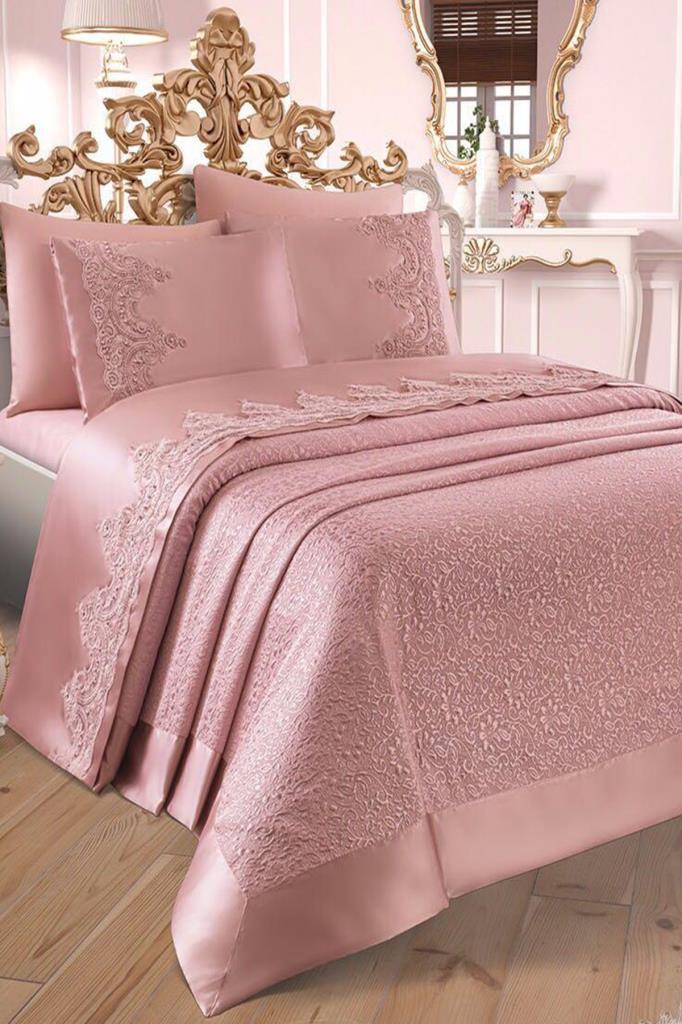 Picture of Çeyizdiyarı Fransız Güpürlü Diana Pike Takımı Pudra