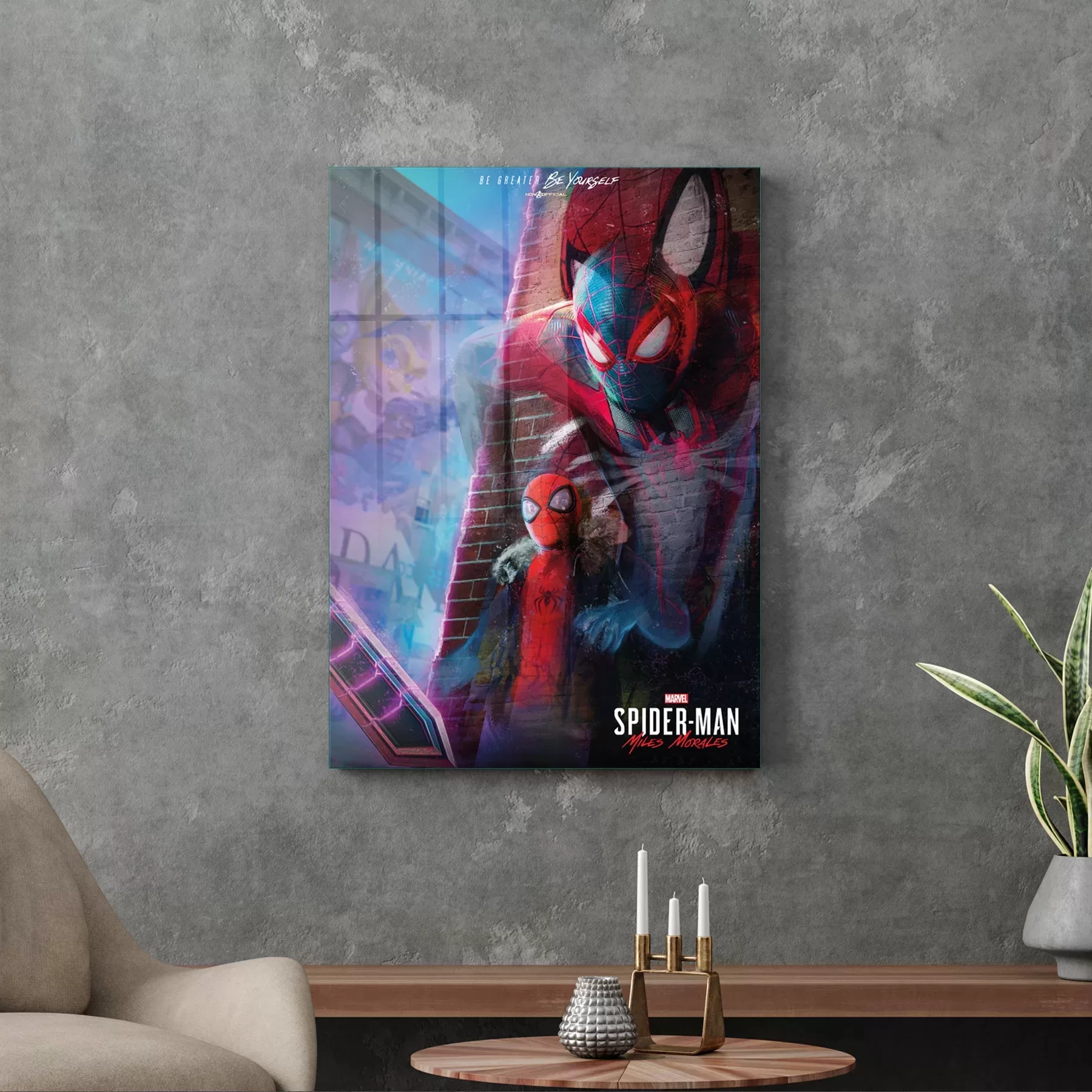 Picture of Decovetro Cam Tablo Spider-Man 70x100 cm
