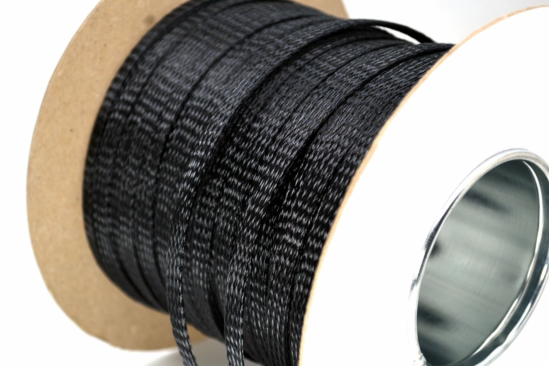 Picture of 6mm Kablo Toplama Çorabı Siyah 100 Metrelik Top MT-KTC06 Çorap