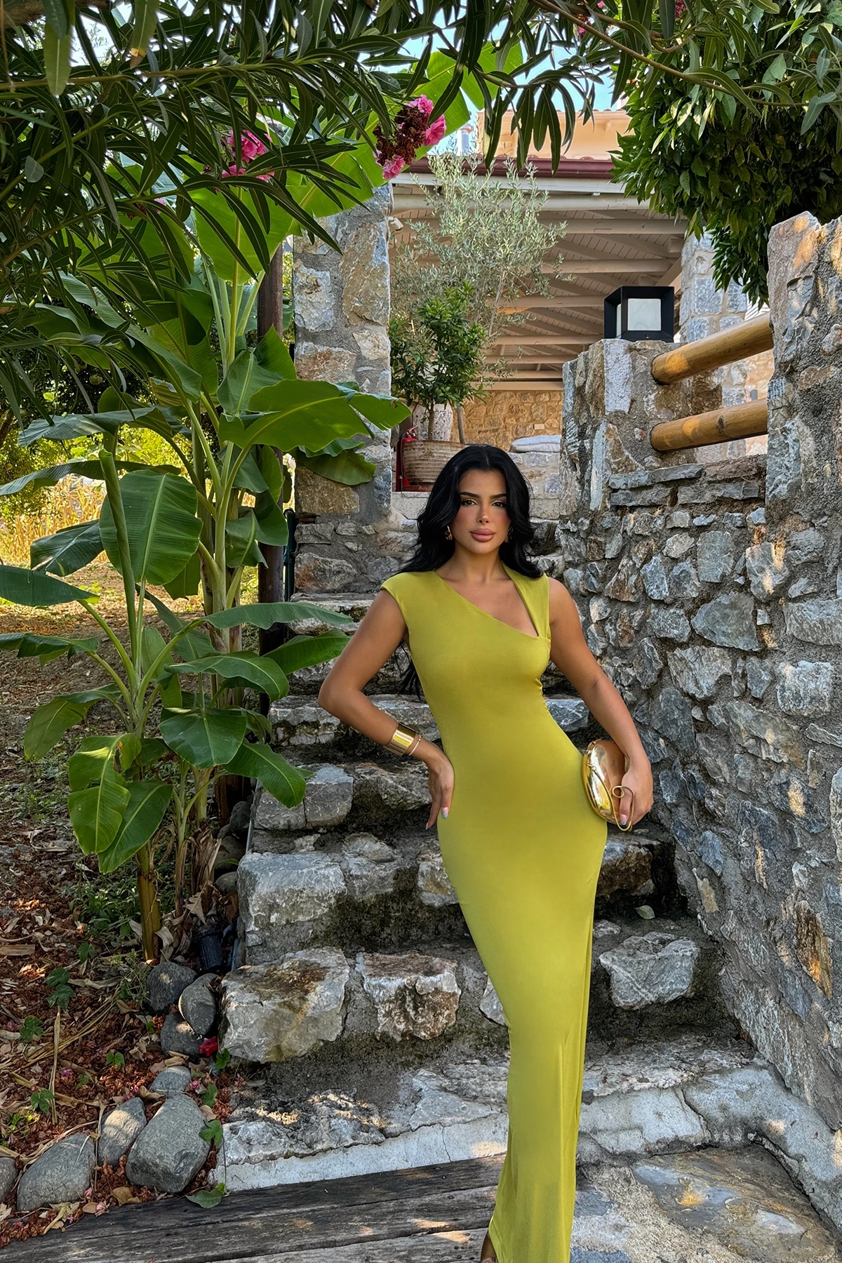 Picture of Green Long Dress