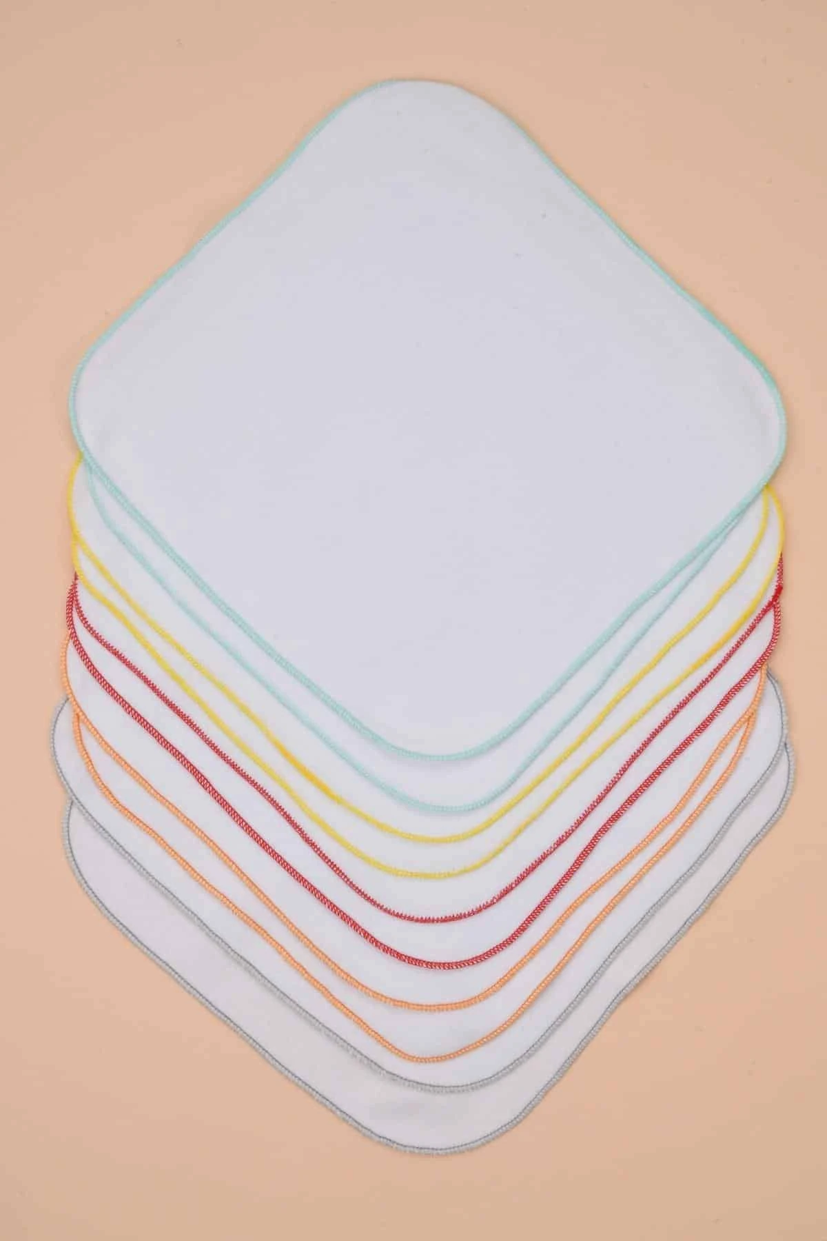 Picture of İkinci Şans - 10'lu Bebek Ağız Silme Bezi - %100 Pamuk Kumaş