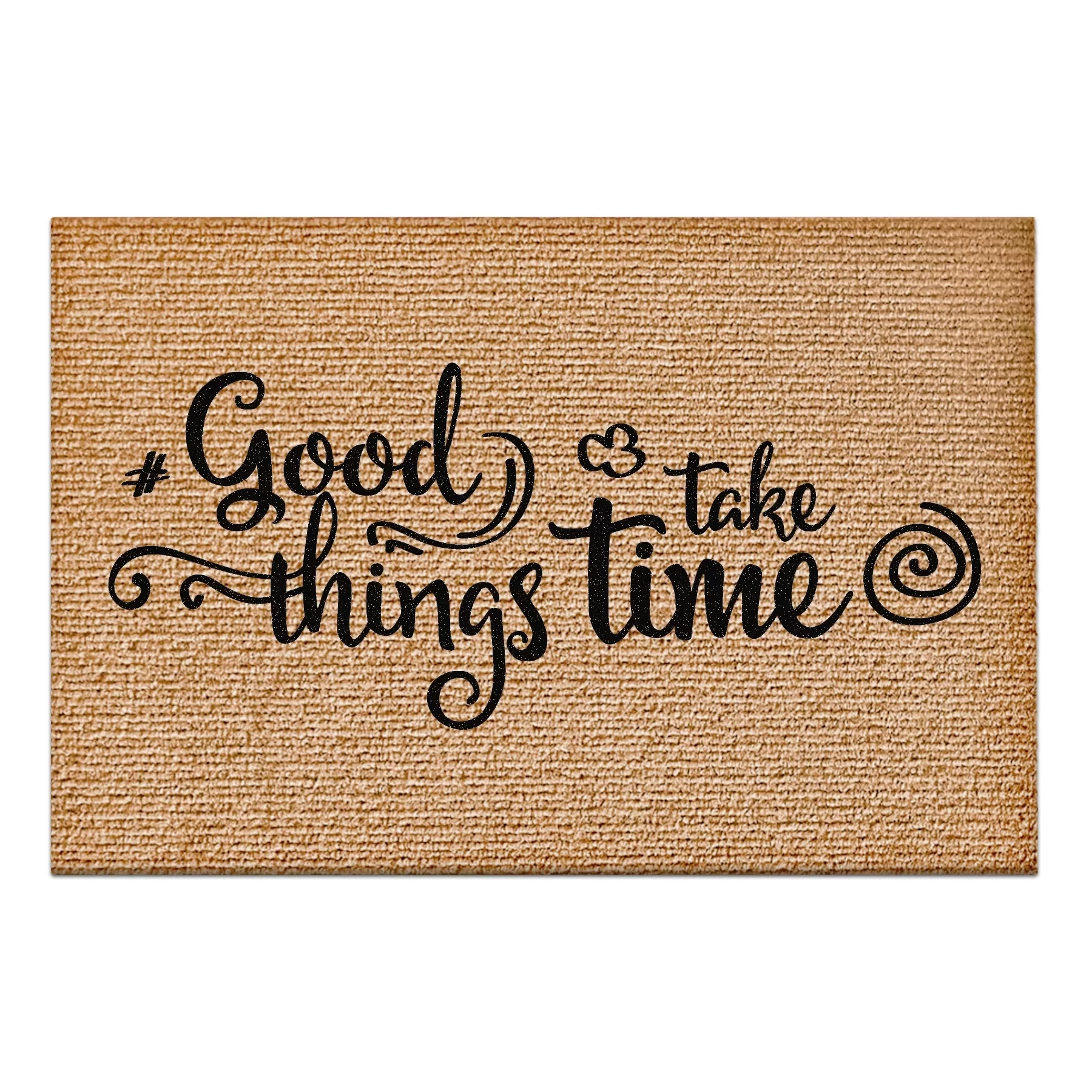 Picture of Decovetro Good Things Desenli Kapı Önü Halı Paspas 40 x 60 Cm