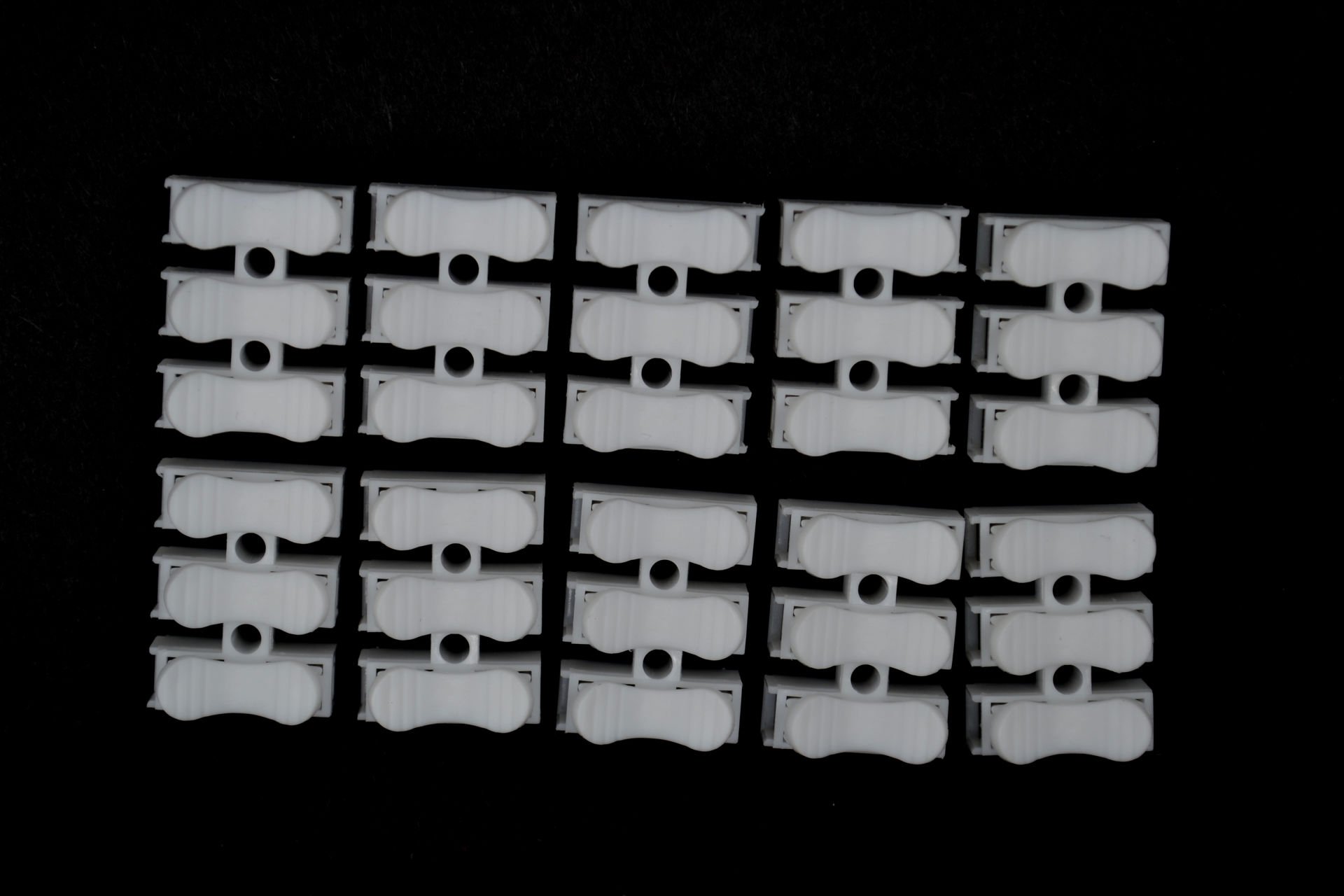 Picture of 10 Adet Kablo Bağlantı Klemensi Yaylı Üçlü 2mm² Kabloya Kadar MT-27