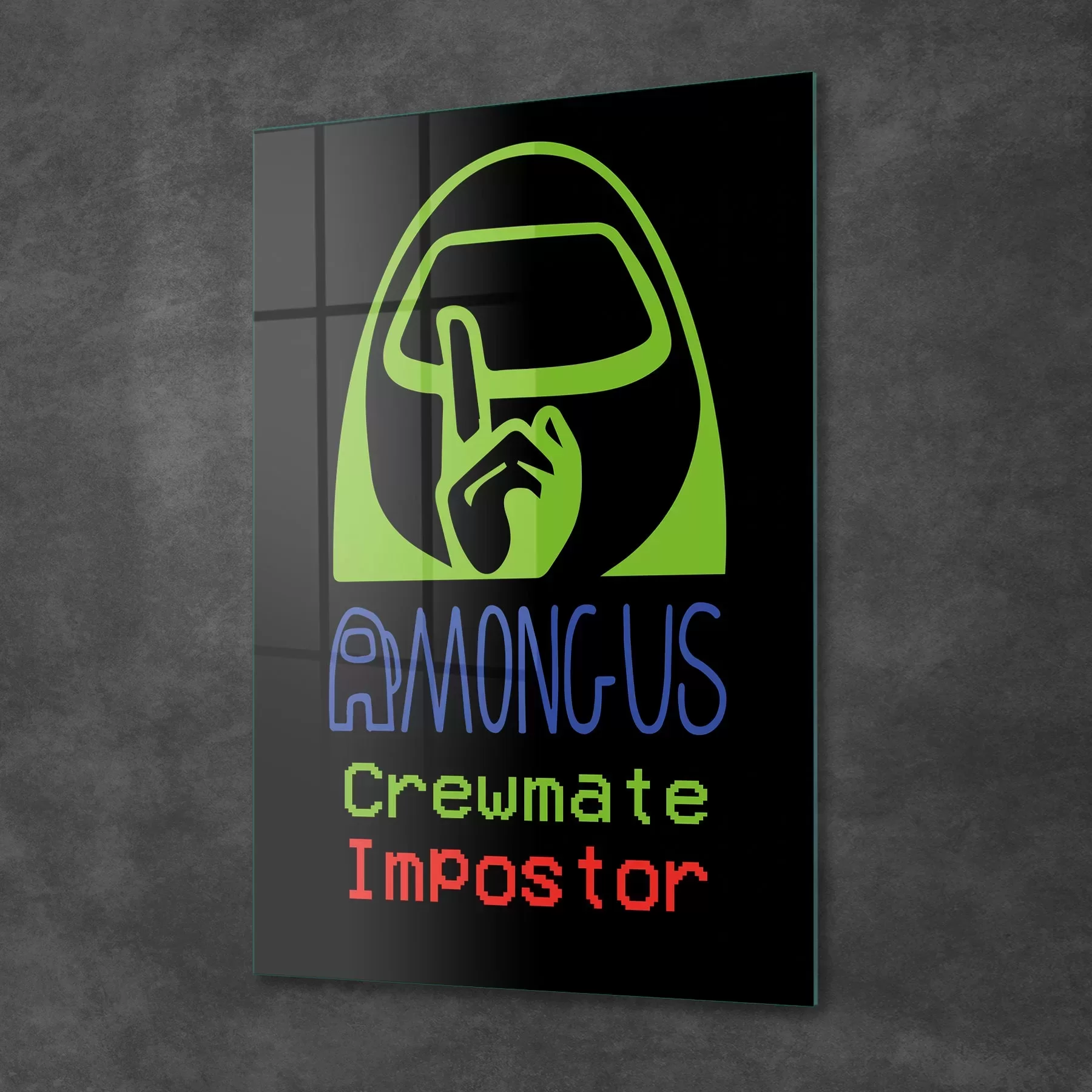 Picture of Decovetro Cam Tablo Gamer Imposter Among Us 30x40 cm