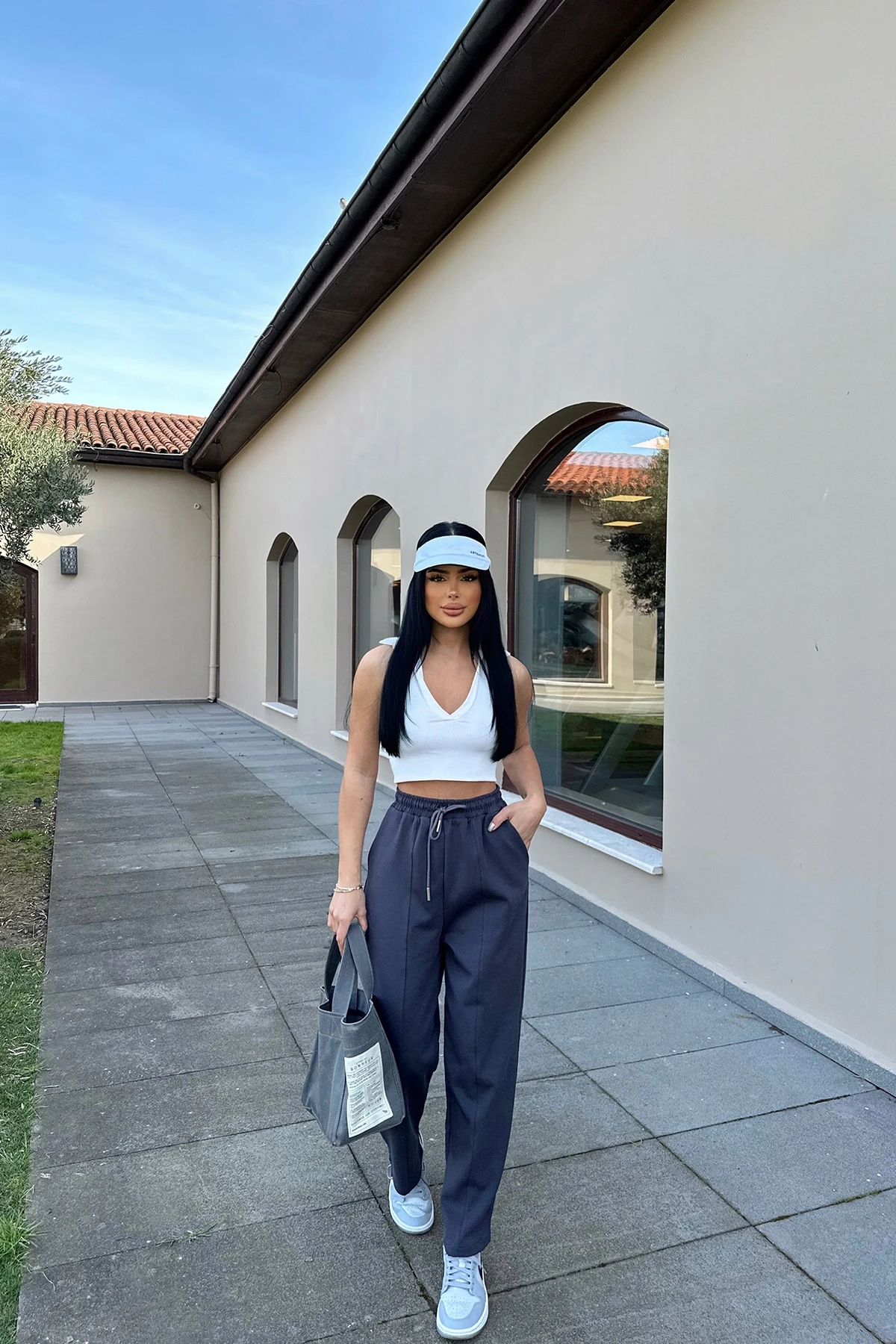 Picture of Smoked Tie Trousers