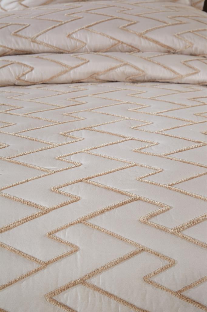 Picture of Maria Kapitoneli Tek Kişilik Yatak Örtüsü 180x240 Bej