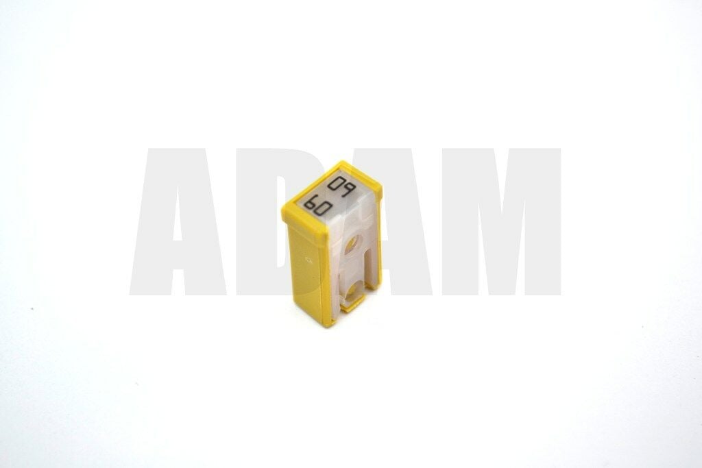 Picture of M Kasa Oluklu Sigorta 60 Amper Sarı MCASE Cartridge 60A