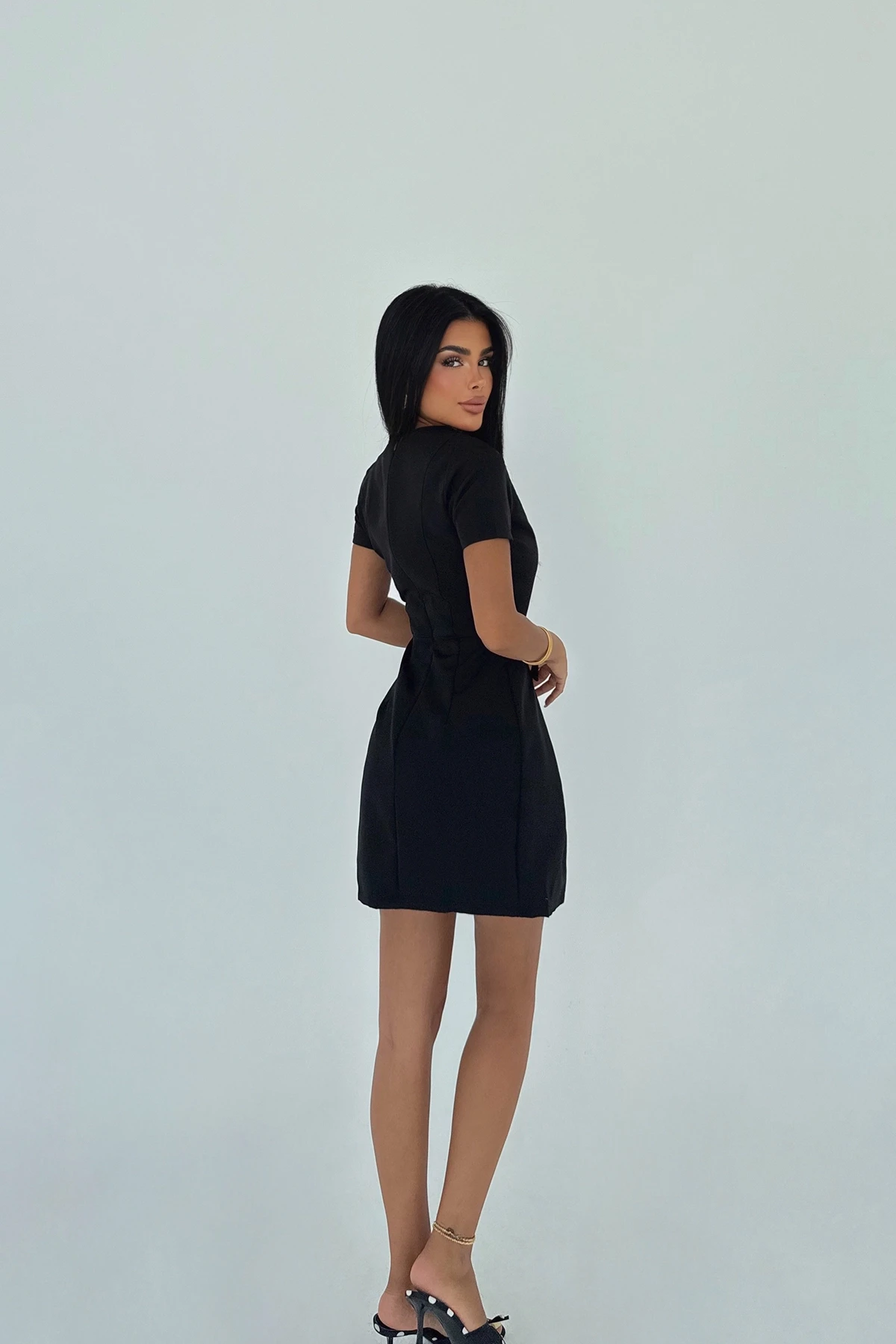Picture of Black Basic Mini Dress