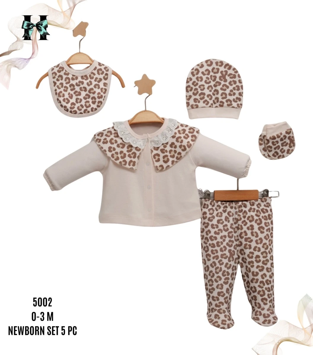 Picture of Leoparlı 5`Li Bebe Set
