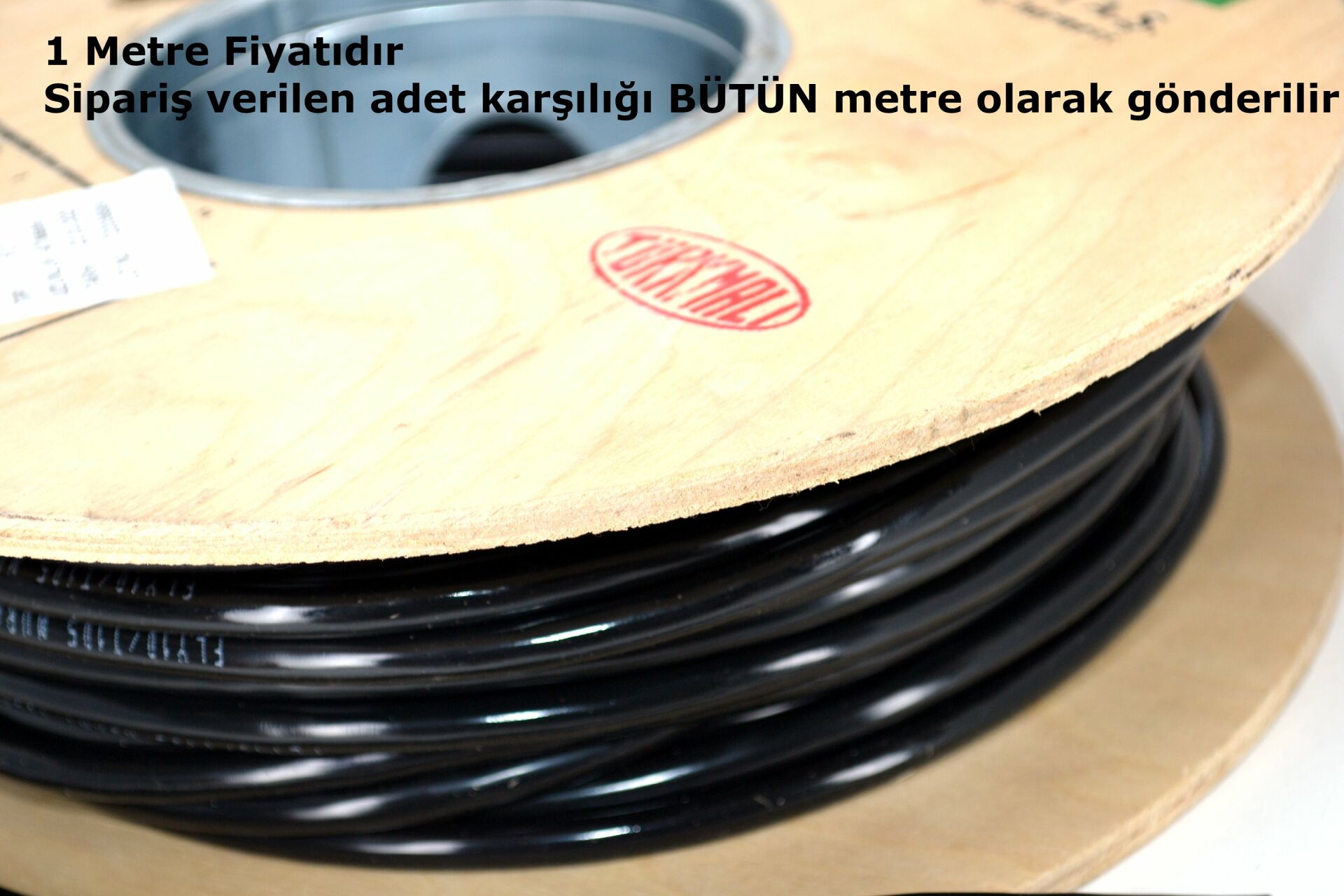 Picture of 1 Metre 25mm² Siyah Bakır Akü Kablosu Fly Şase