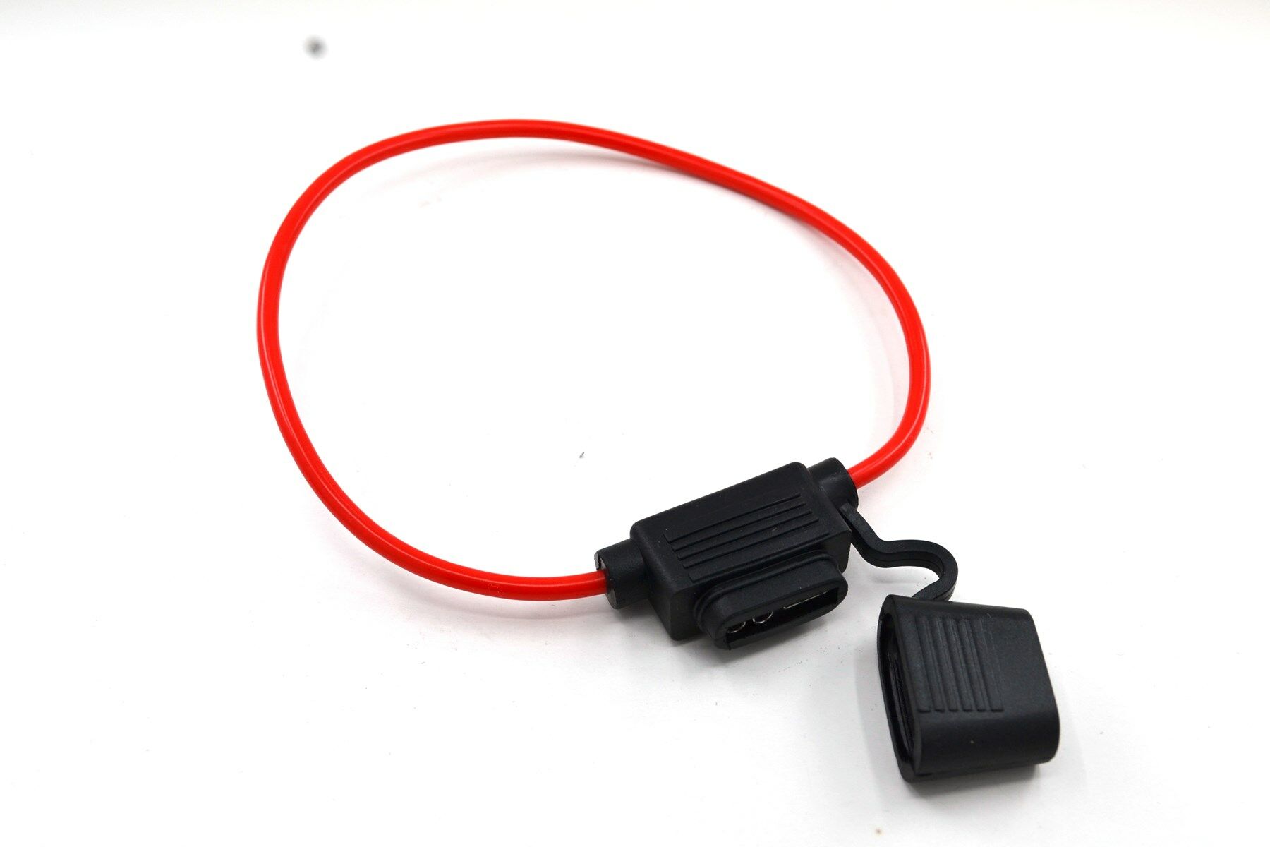 Picture of Muhafazalı Standart Bıçak Sigorta Yuvası Kutusu 1mm Kablolu Kapaklı