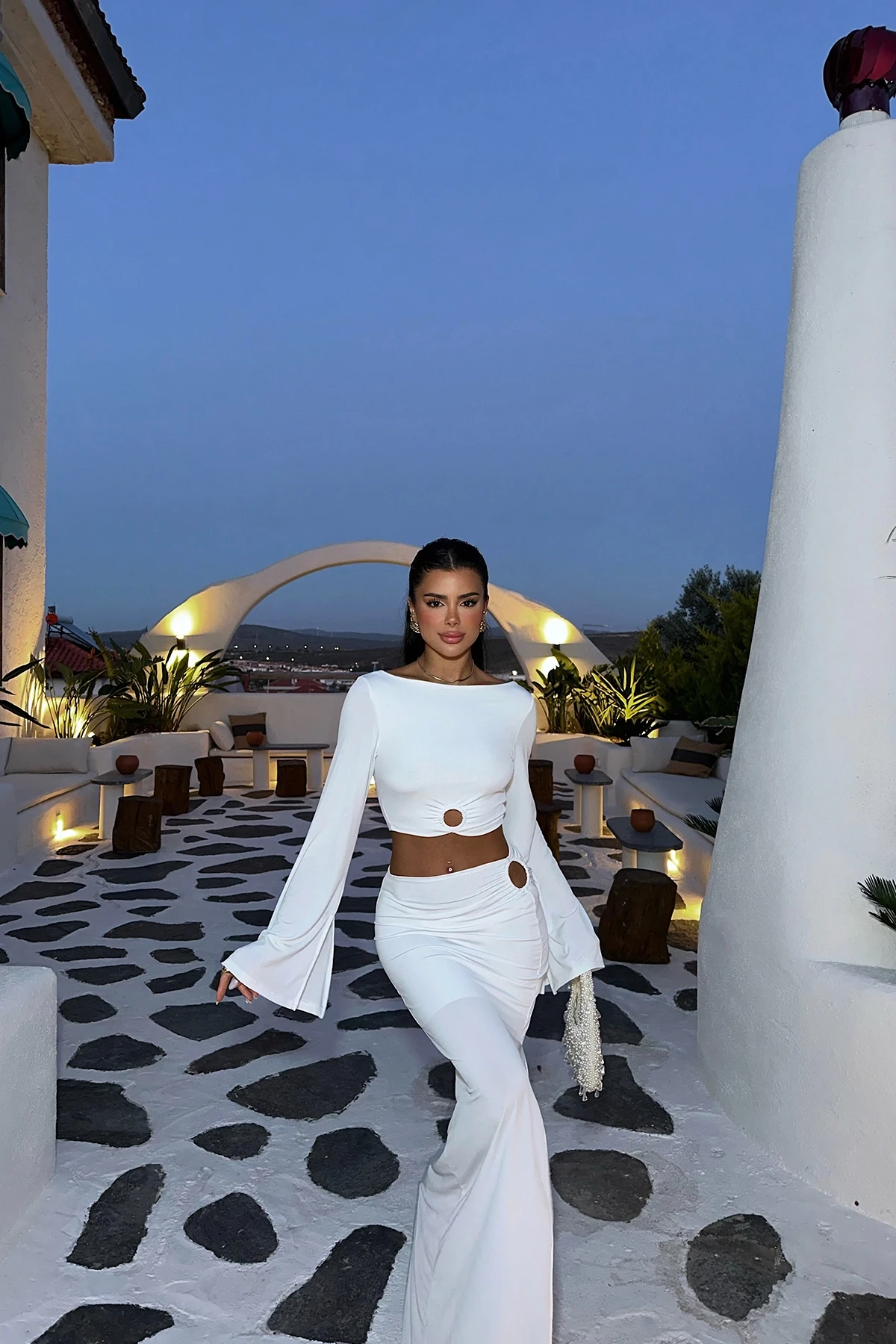 Picture of White Valencia Suit