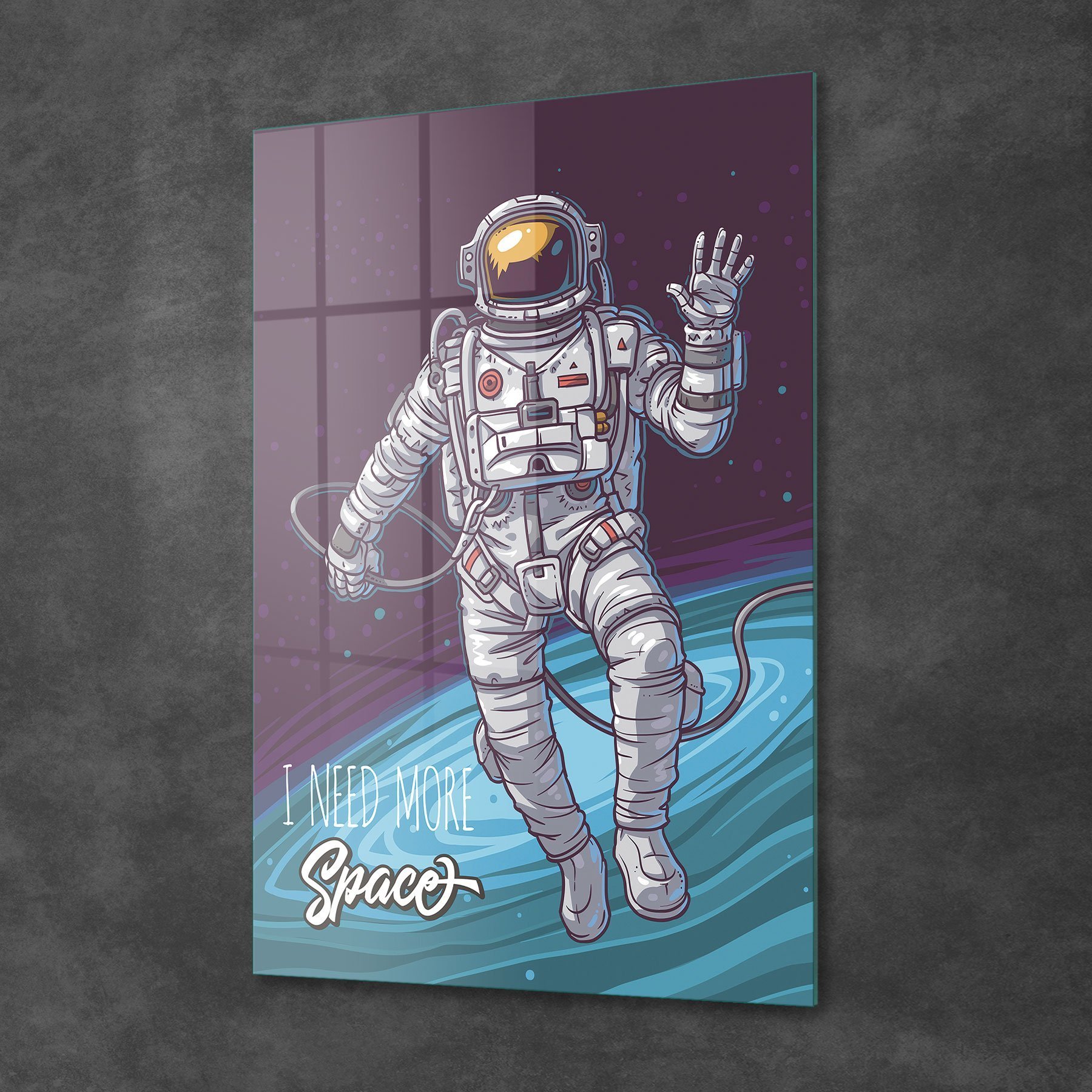 Picture of Decovetro Cam Tablo Need More Space 30x40 cm