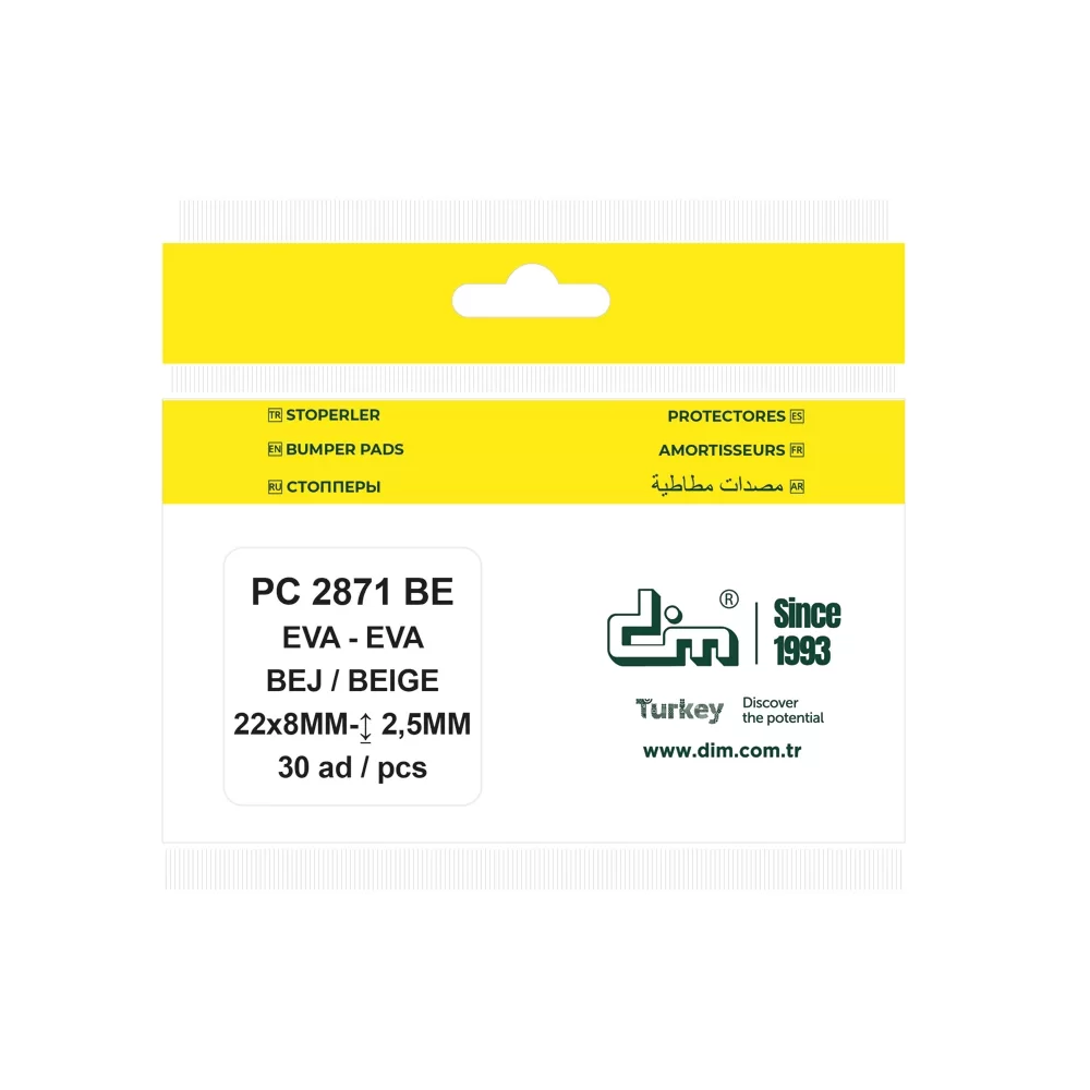 Picture of PACIFIC EVA BAZLI KAPI AMORTİSÖRÜ - BEJ