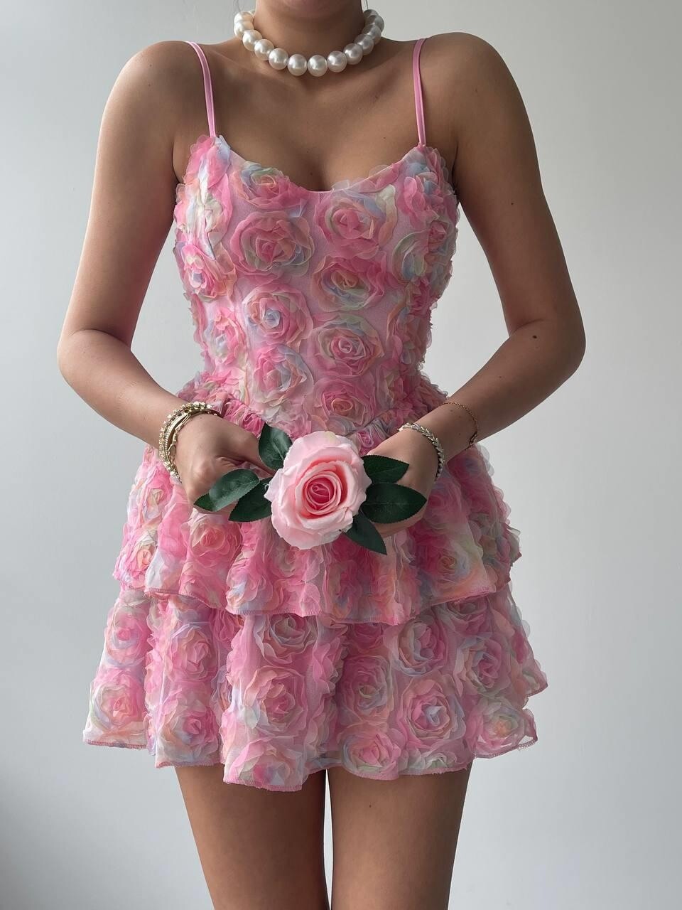 Picture of Flora İp Askılı Elbise