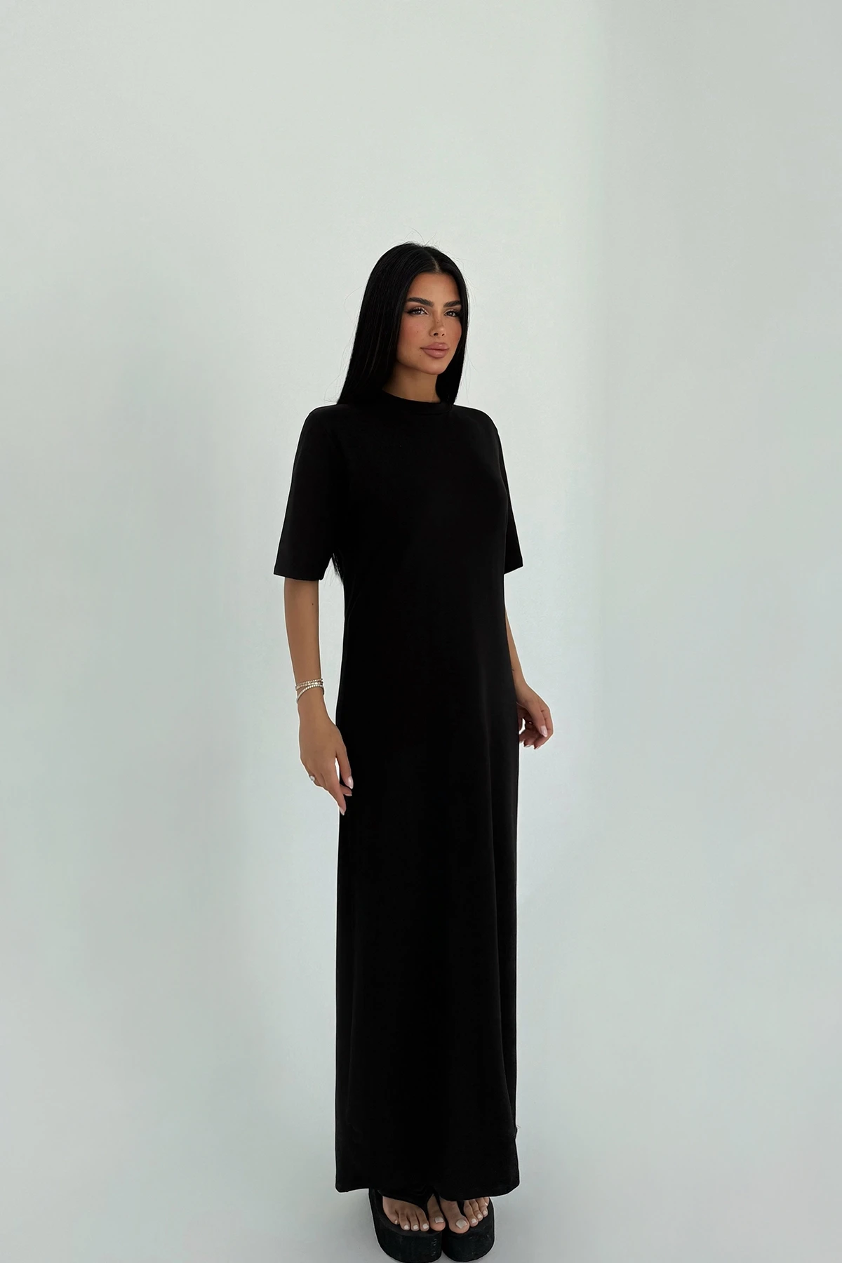 Picture of Black Roland Long Dress