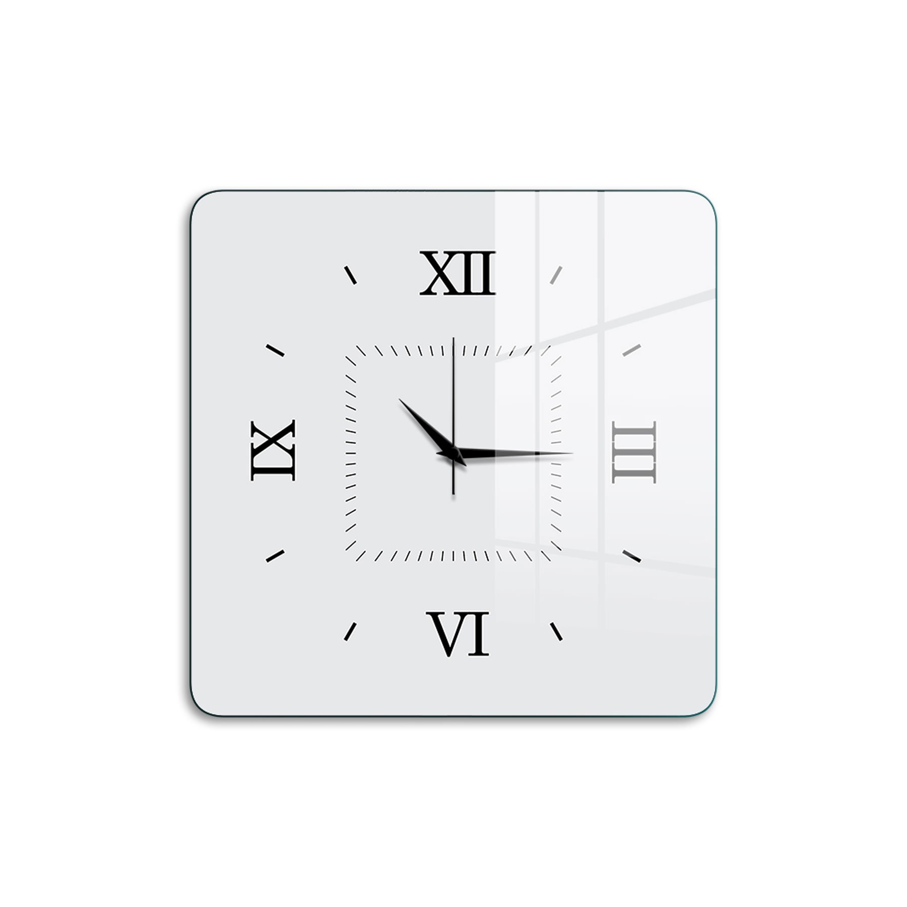 Picture of Decovetro Cam Duvar Saati Kare 1074 30 x 30 Cm