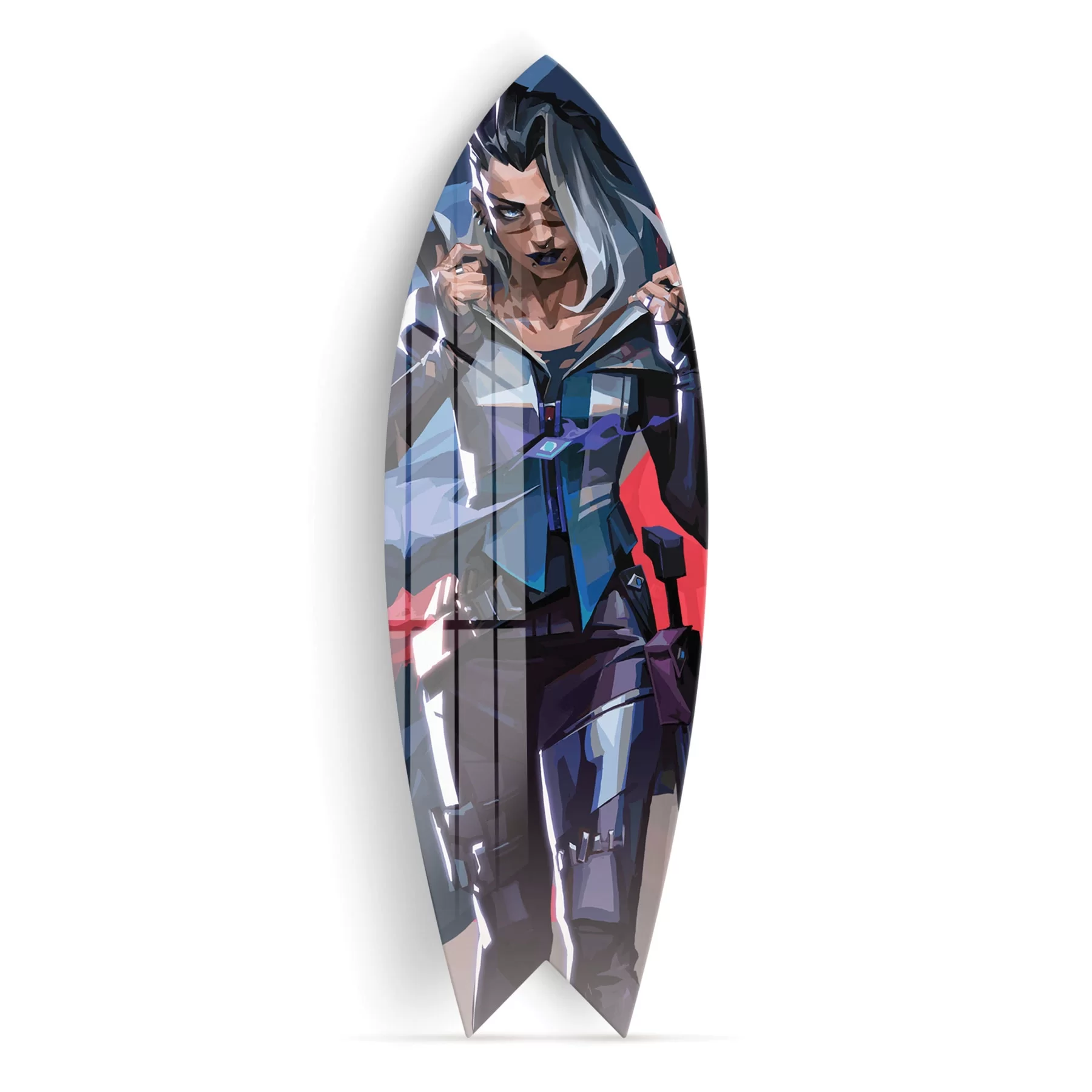 Picture of Decovetro ST 4113 Dekoratif Cam Sörf Tahtası 33x100 Cm