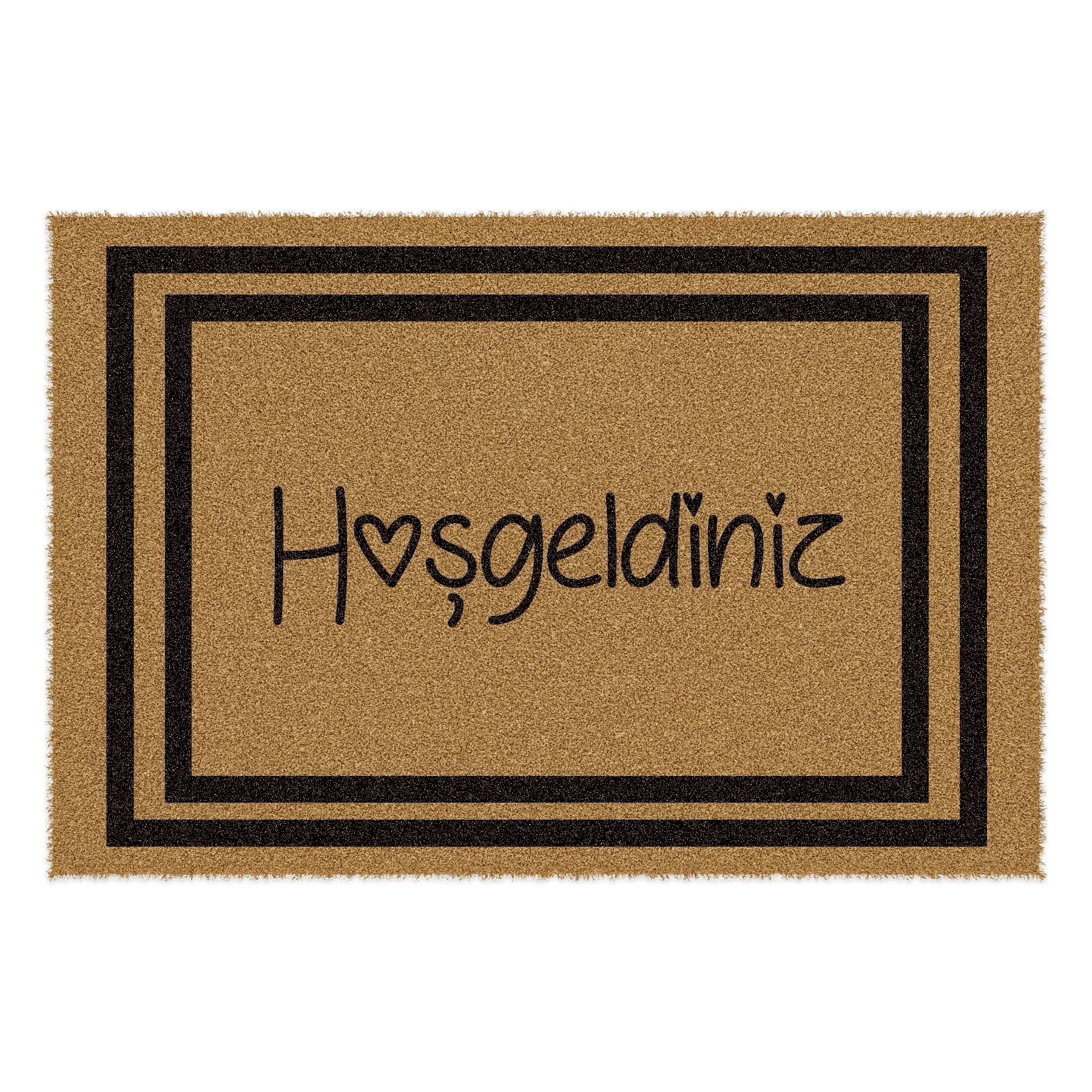 Picture of Decovetro Paspas Hoşgeldiniz Desenli Kapı Önü Paspası 40 x 60 Cm