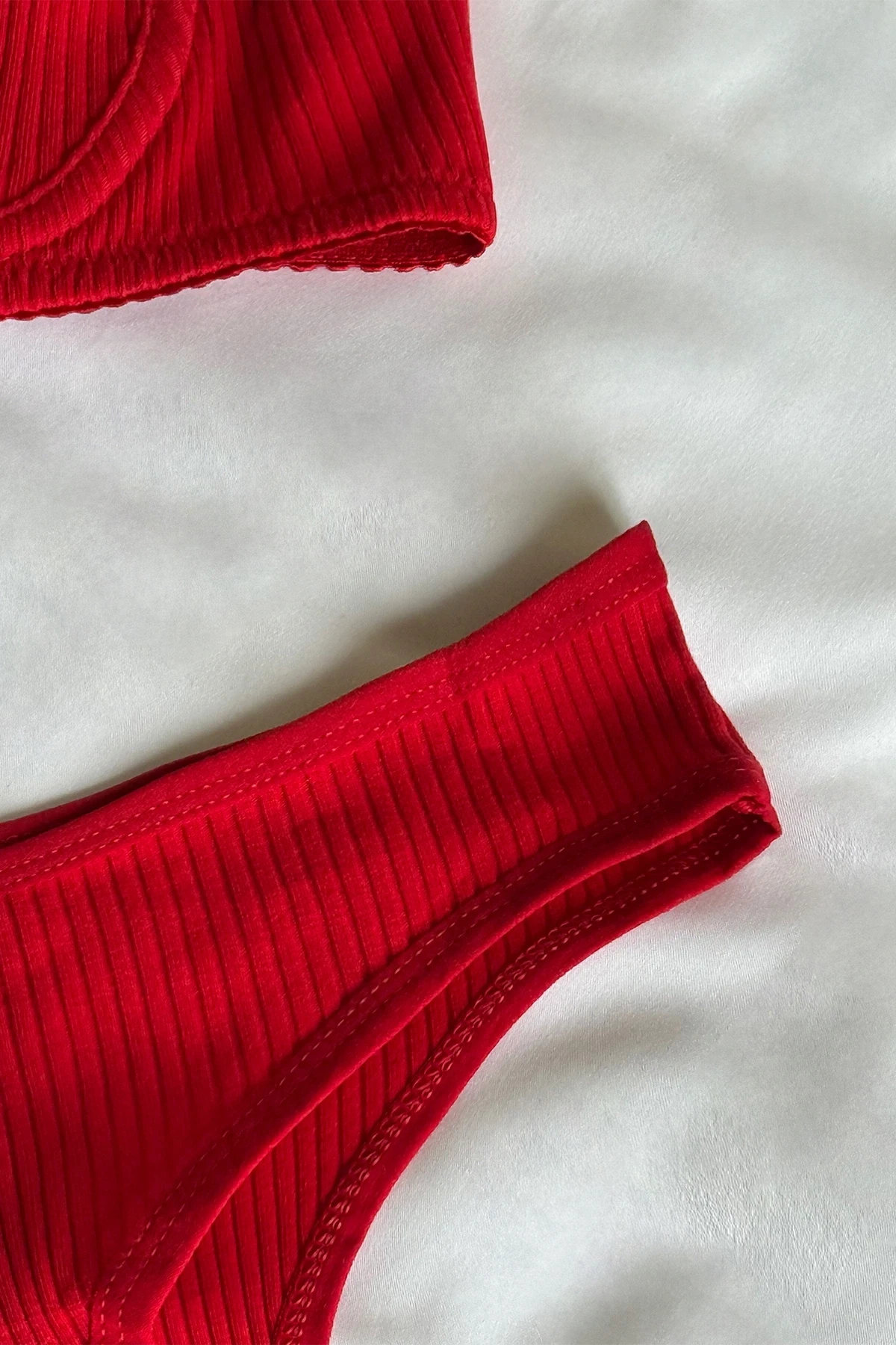 Picture of Red Knitted Underwear