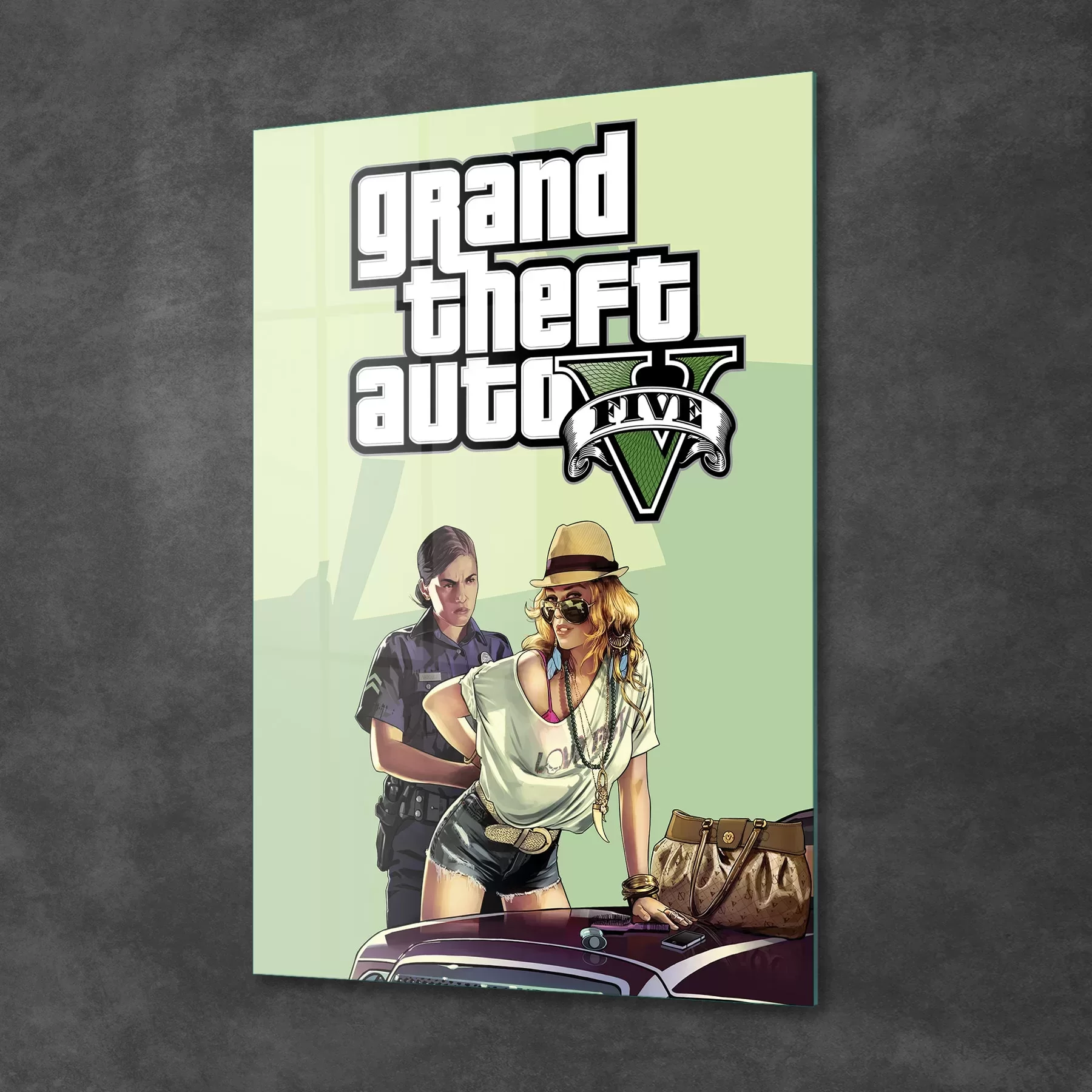 Picture of Decovetro Cam Tablo GTA 5 70x100 cm