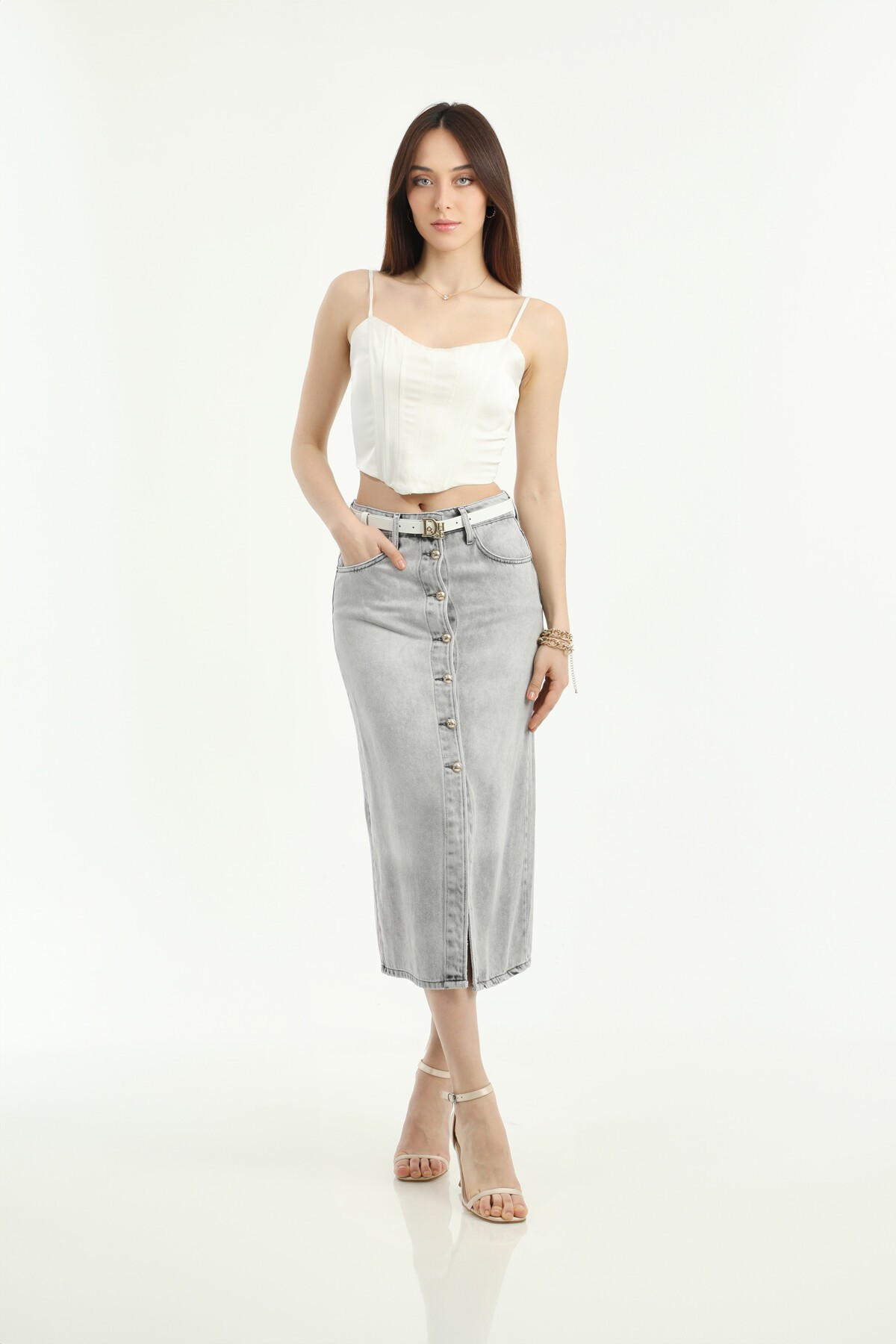 Picture of ETEK UZUN ÖNÜ DÜĞMELİ