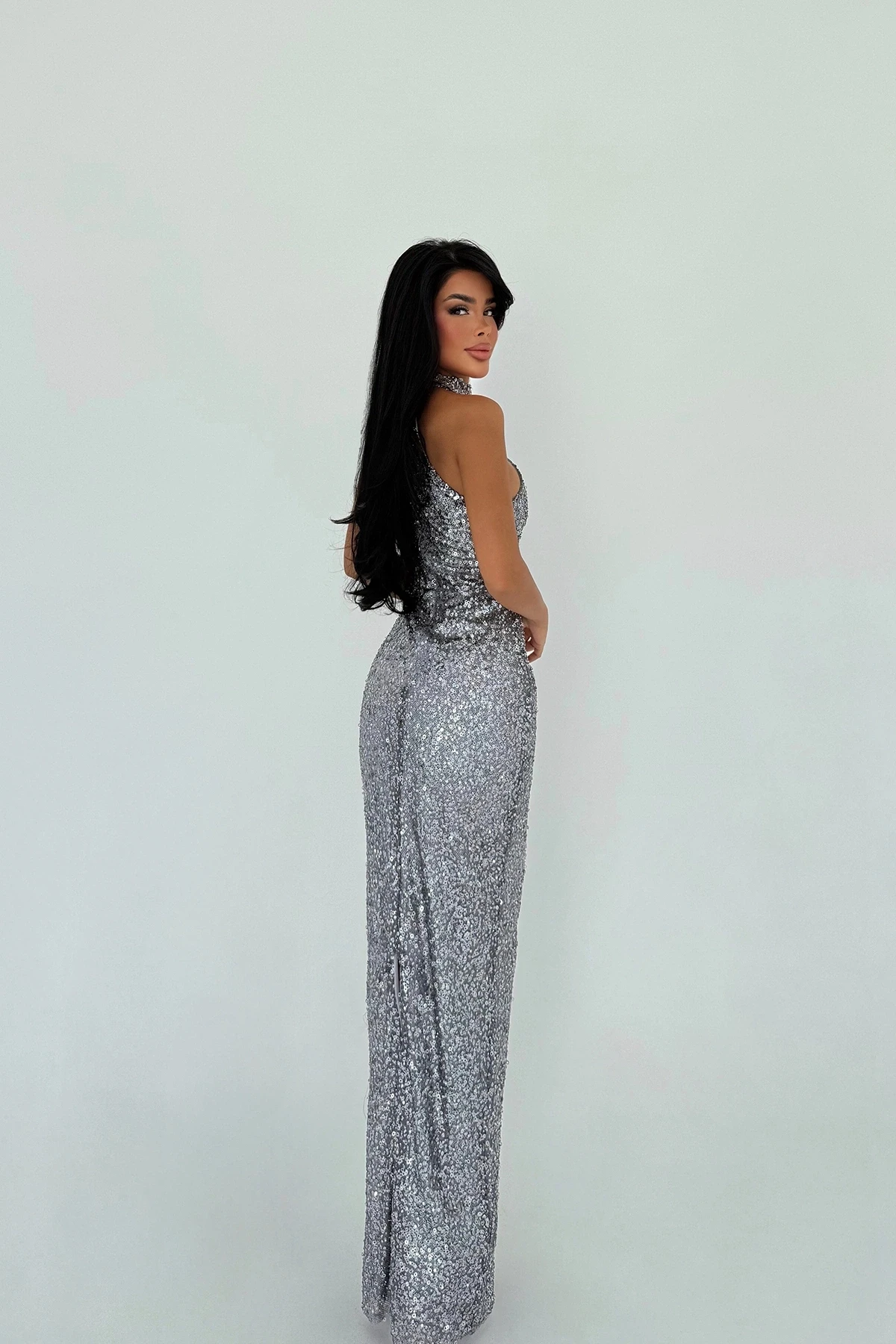 Picture of Gray Shion Sequined Dress