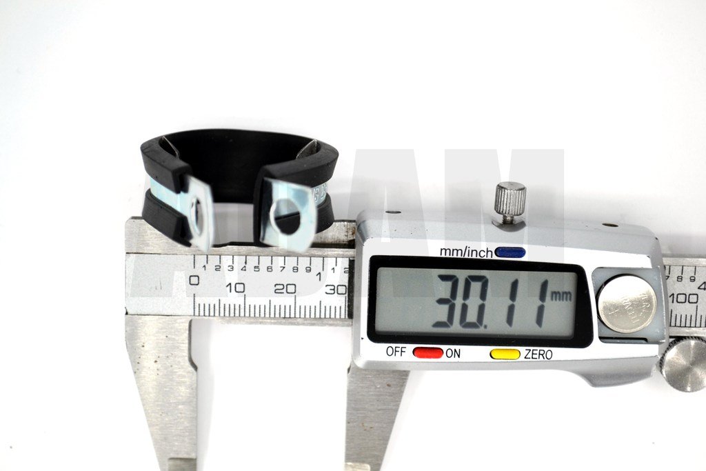 Picture of 29mm Lastikli Kelepçe Tesisat Kablo Hortum Boru Kelepçesi