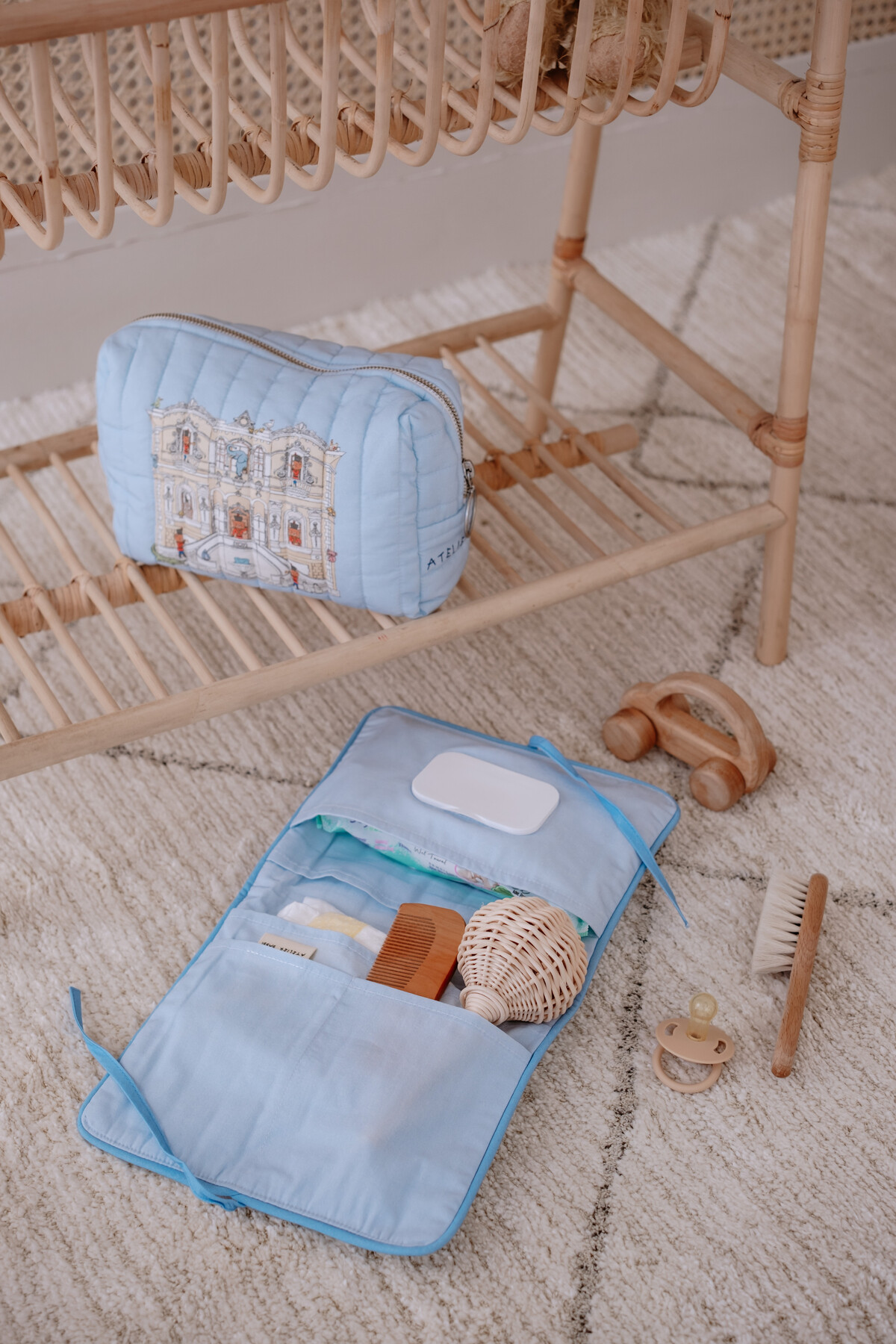 Picture of Bebek Bakım Hediye Seti - Kurşun Asker