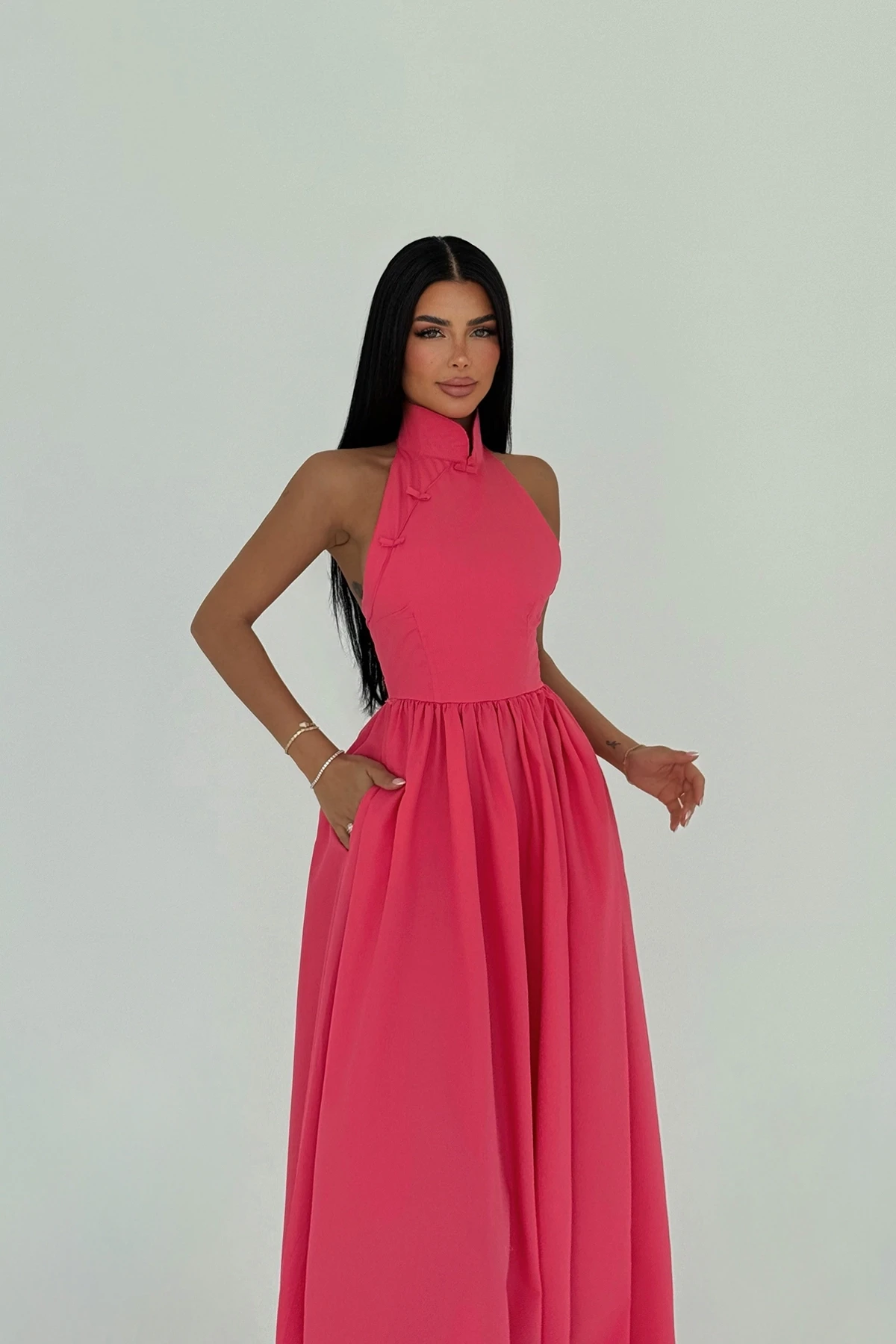 Picture of Pomegranate Flower Tania Dress