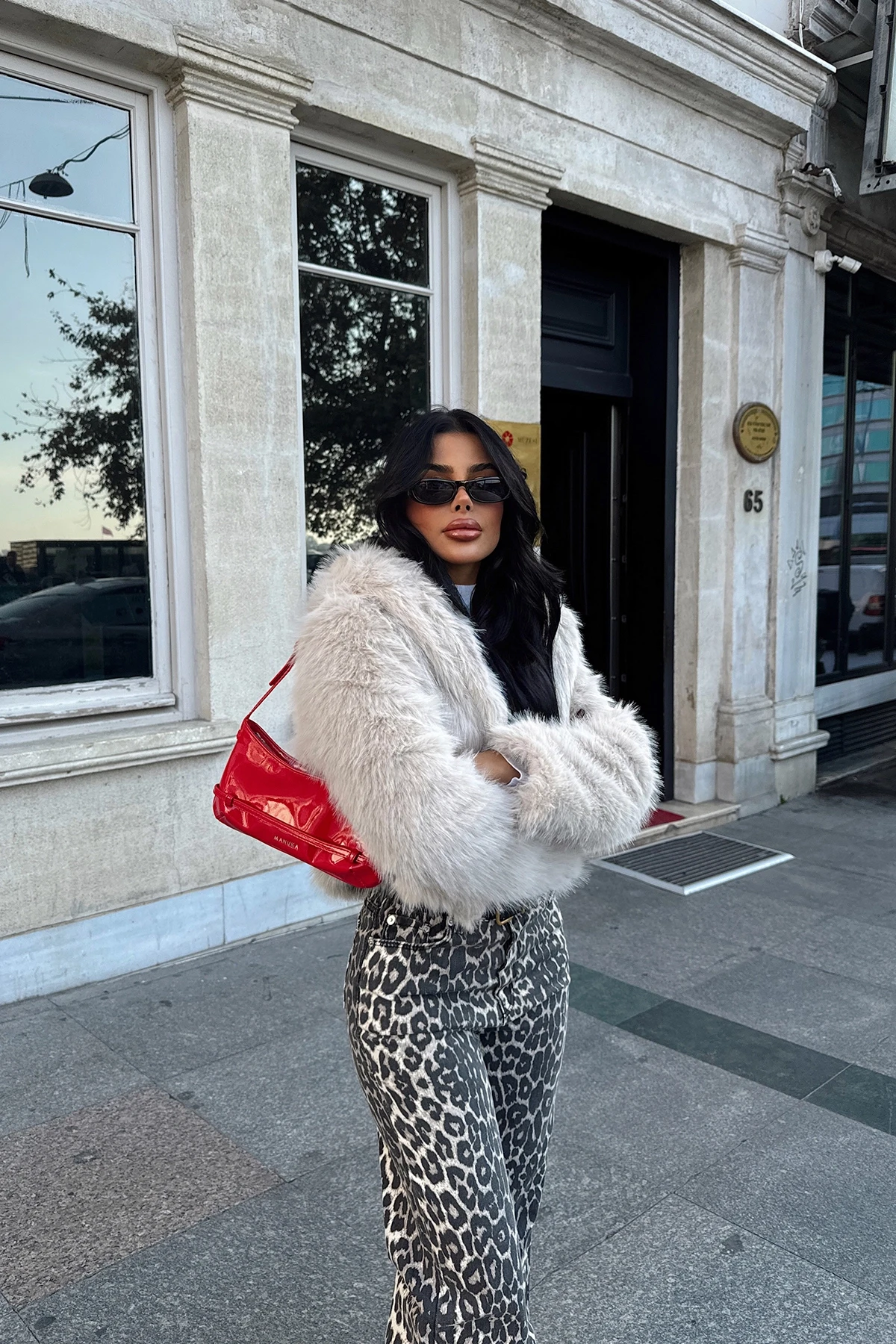 Picture of Cream Hooded Fur