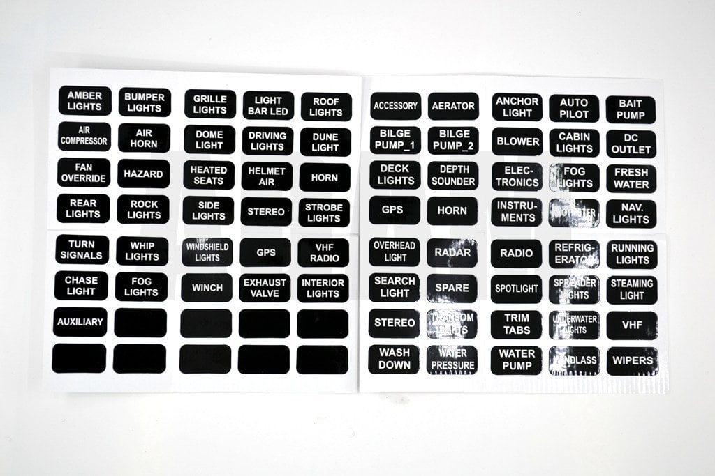 Picture of Bıçak Sigorta Kutusu 12 Port İkaz Ledli Etiketli MT-SY12LED