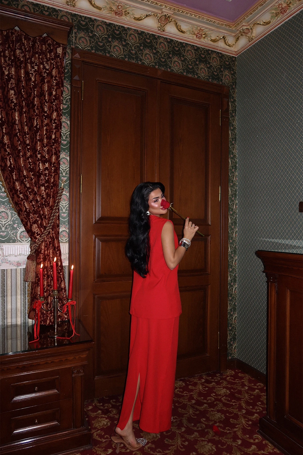 Picture of Red Salvatore Suit