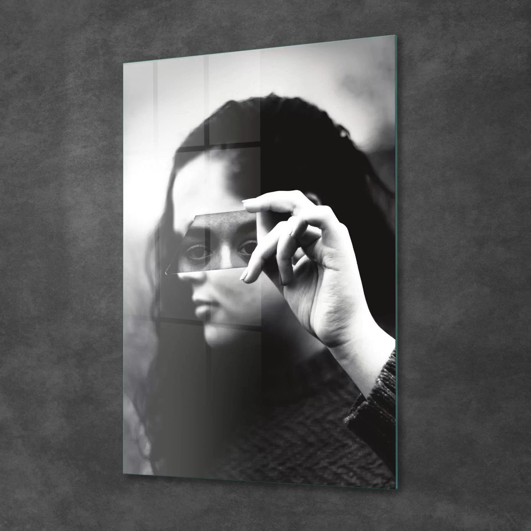 Picture of Decovetro Cam Tablo Woman Miror 70x100 cm